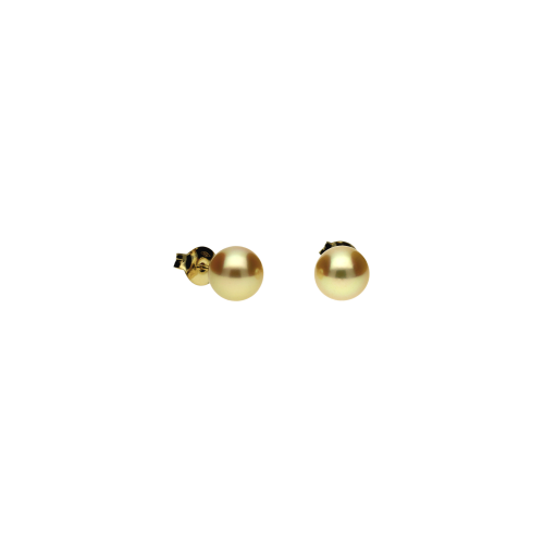 Orecchini in oro giallo 18 carati e perle Gold Ø 7 - 7,5 mm - 140000425