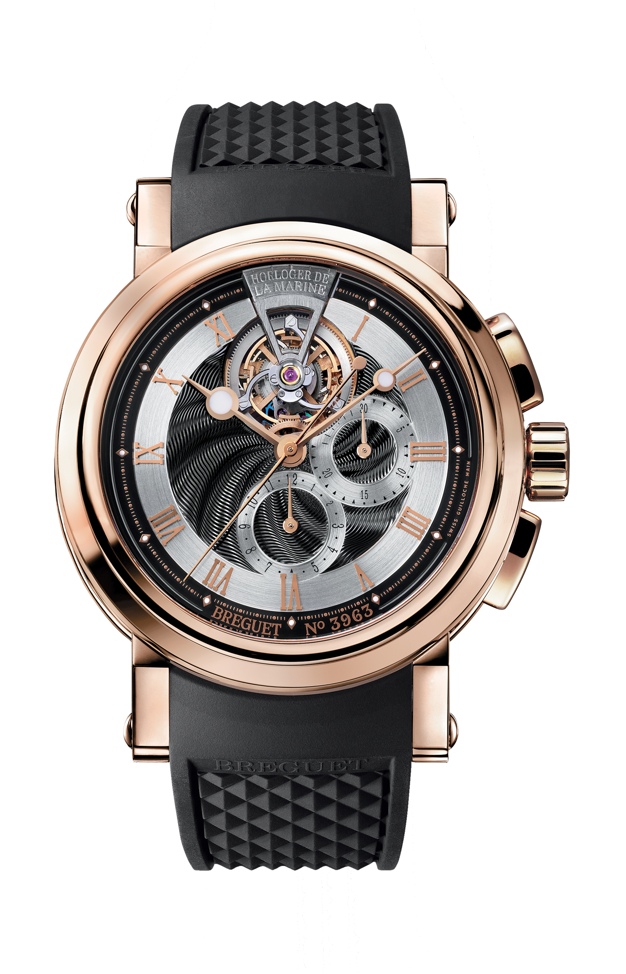 MEN''S MARINE CHRONOGRAPH TOURBILLON - 5837BR/92/5ZU