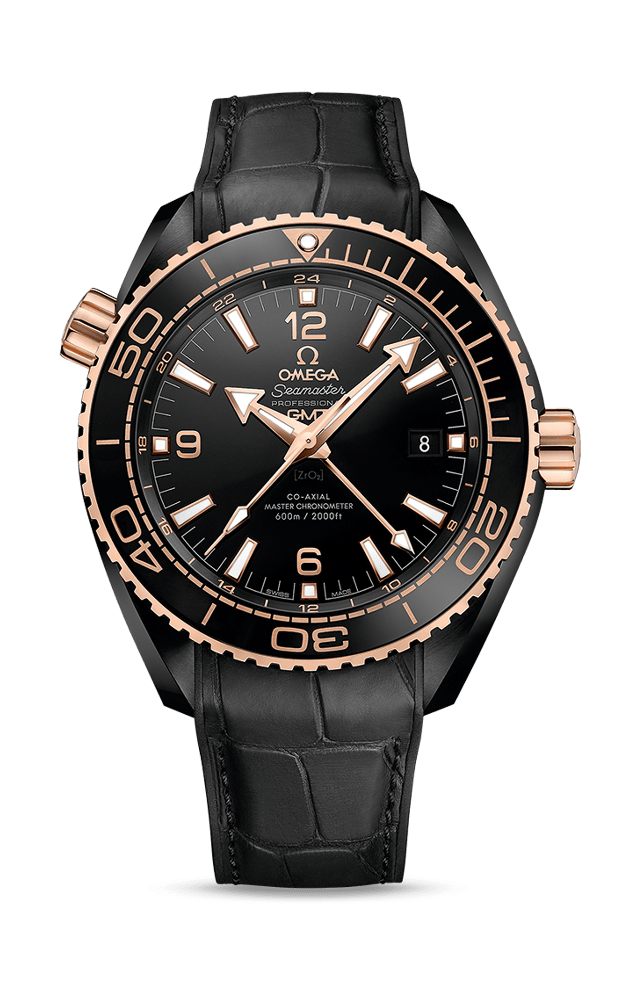 PLANET OCEAN 600 M OMEGA CO-AXIAL MASTER CHRONOMETER GMT - 215.63.46.22.01.001