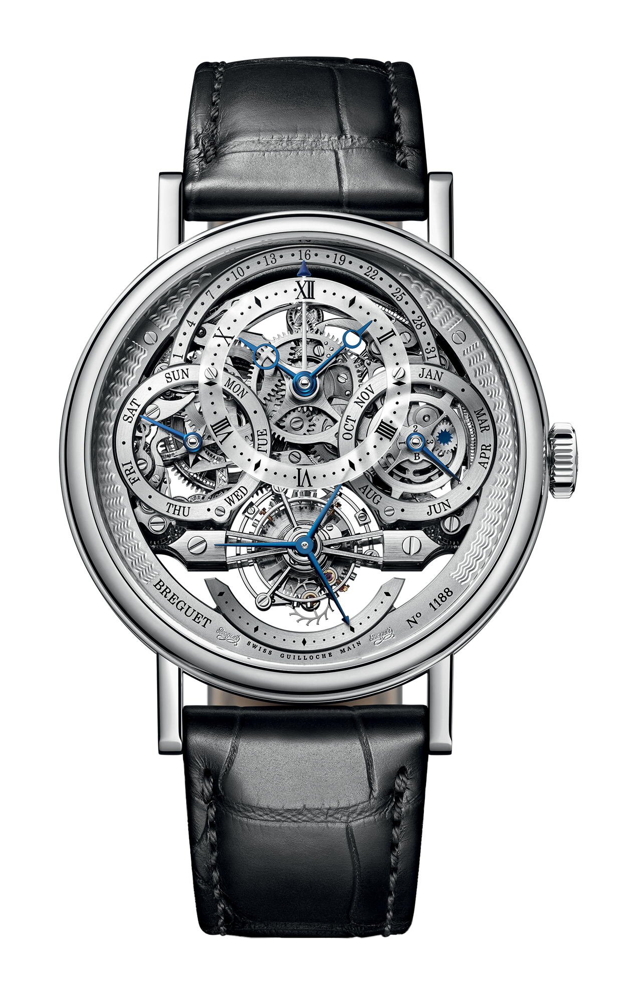 CLASSIQUE GRAND COMPLICATION SQUALETTE TOURBILLON PERPETUAL CALENDAR - 3795PT/1E/9WU