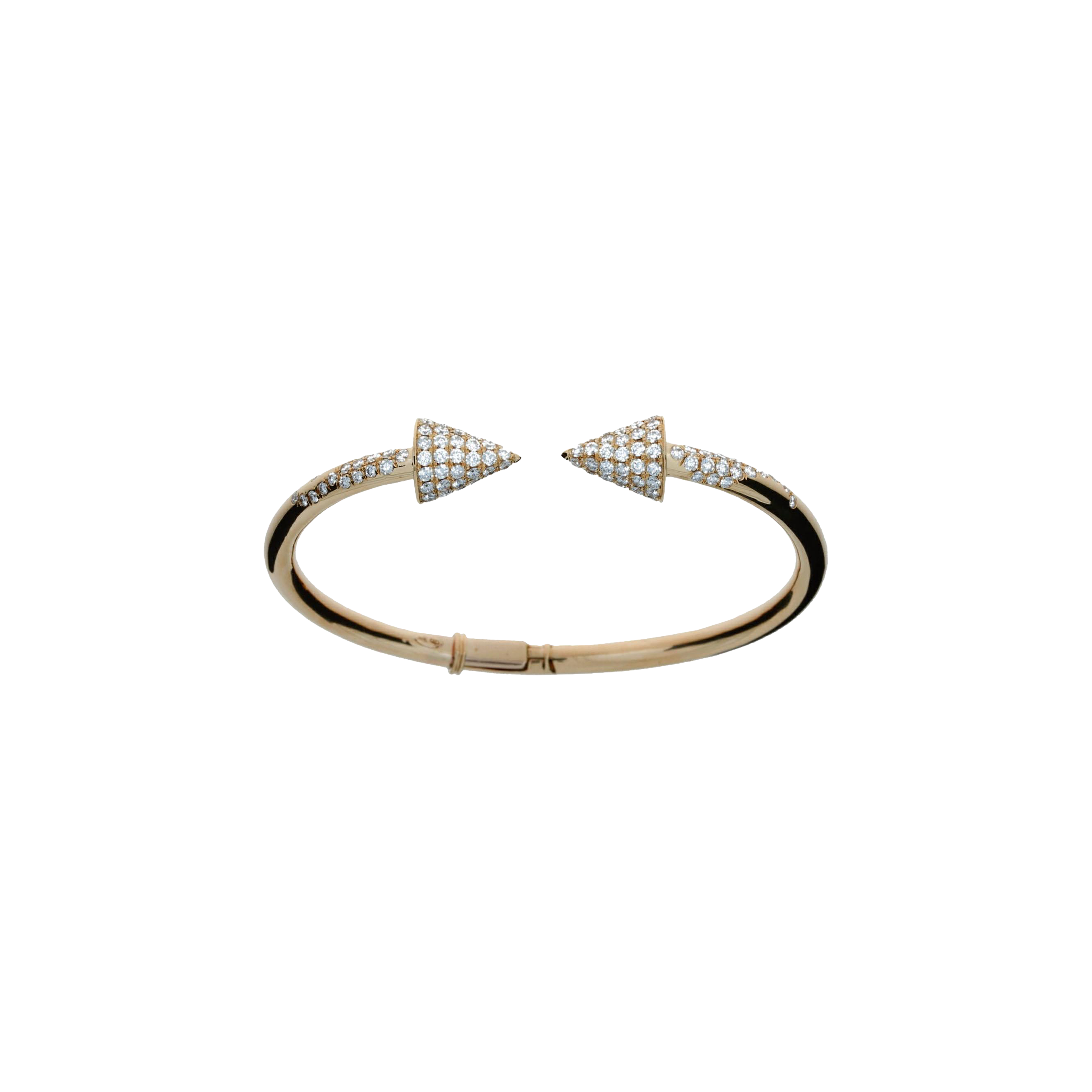 BRACCIALE FRECCE IN ORO ROSA CON DIAMANTI - 1PU0031984/5