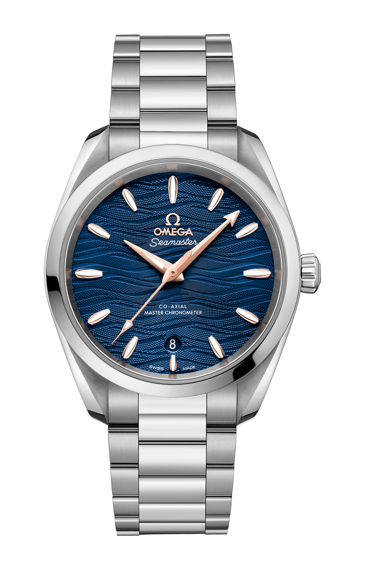 SEAMASTER AQUA TERRA 150M OMEGA CO-AXIAL MASTER CHRONOMETER 38 MM DONNA - 220.10.38.20.03.002