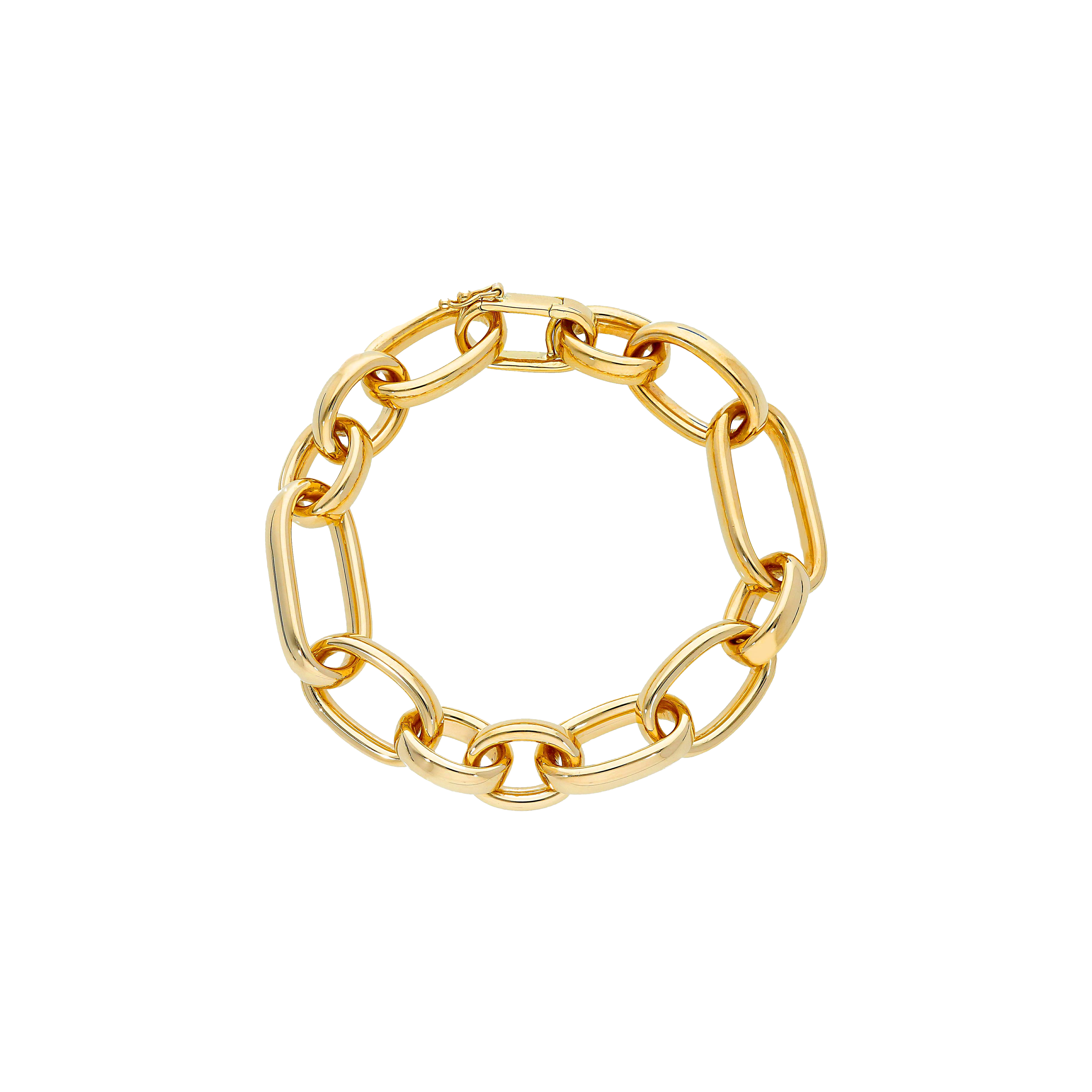 BRACCIALE MAGLIA CATENA IN ORO GIALLO - 248620