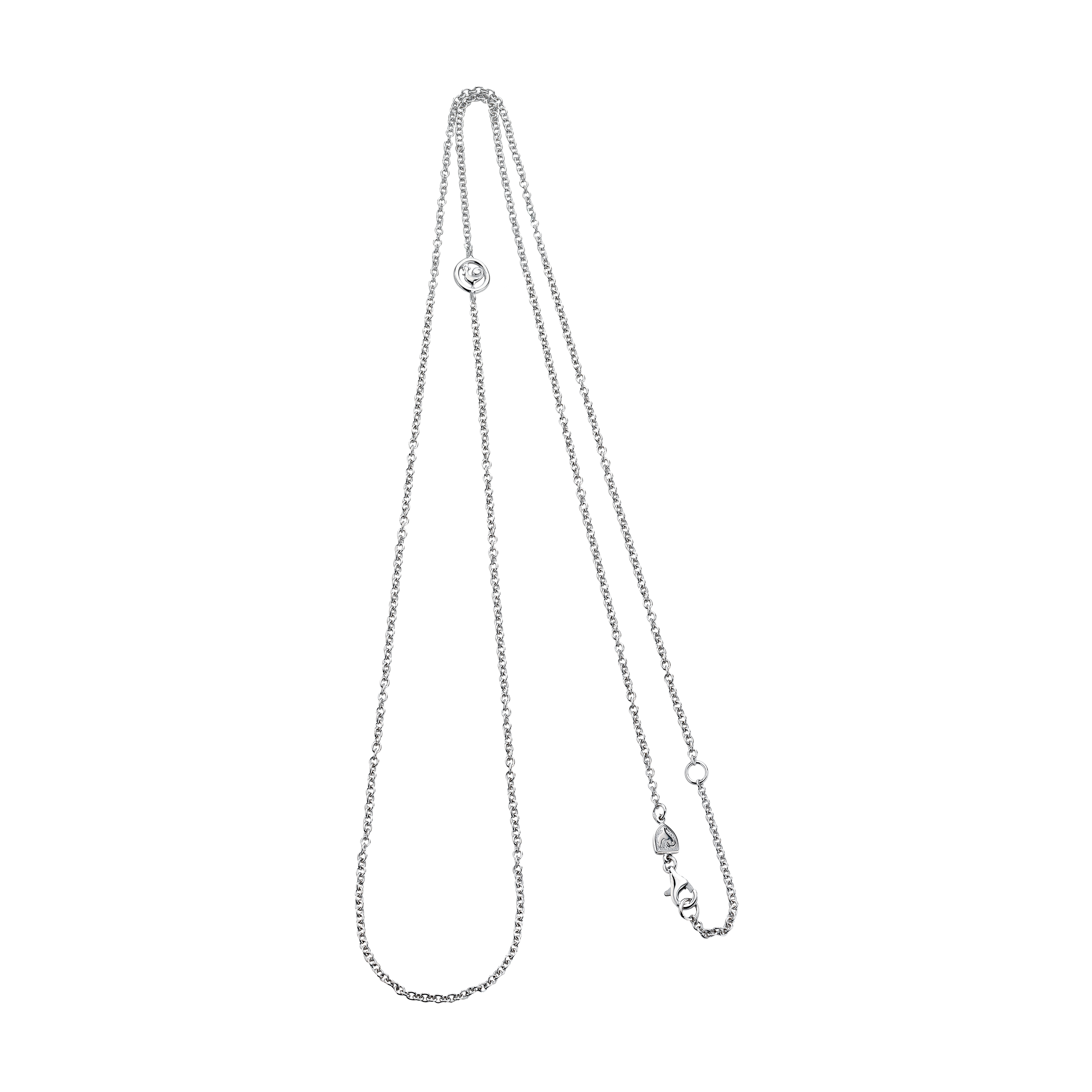 COLLANA DOPPIA IN ORO BIANCO - 29604 - 29604