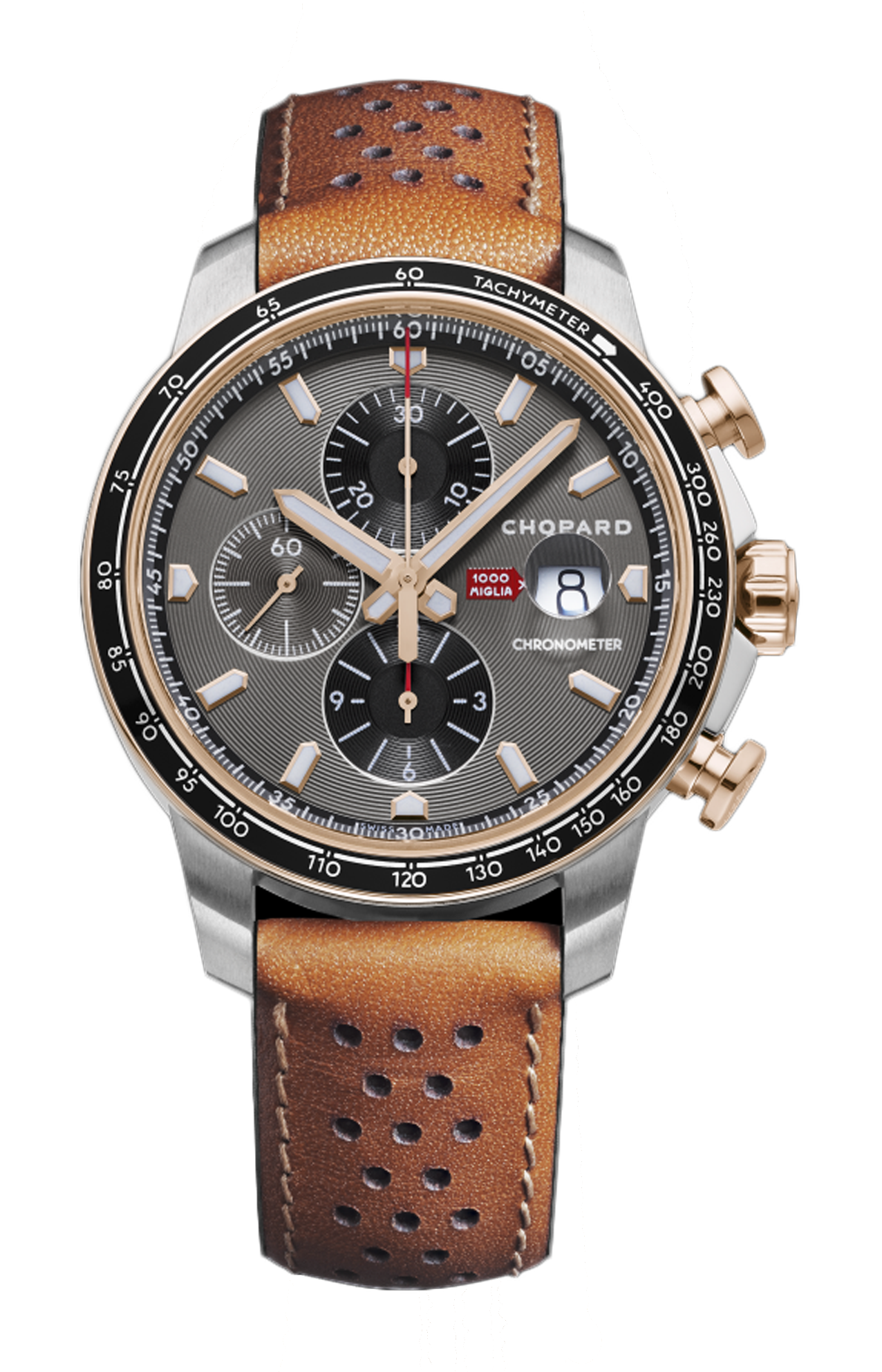 MILLE MIGLIA 2019 RACE EDITION 44 MM, AUTOMATICO, ORO ROSA, ACCIAIO INOX - 168571-6002