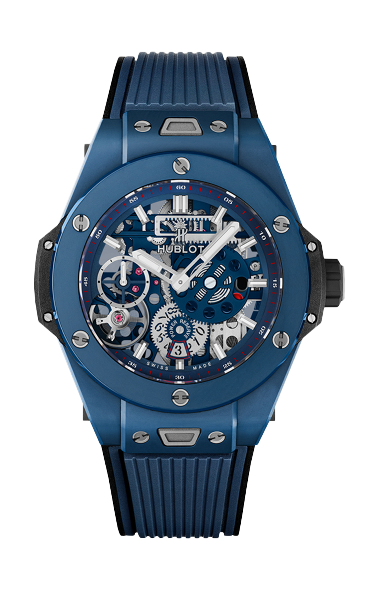 BIG BANG MECA-10 CERAMIC BLUE - 414.EX.5123.RX