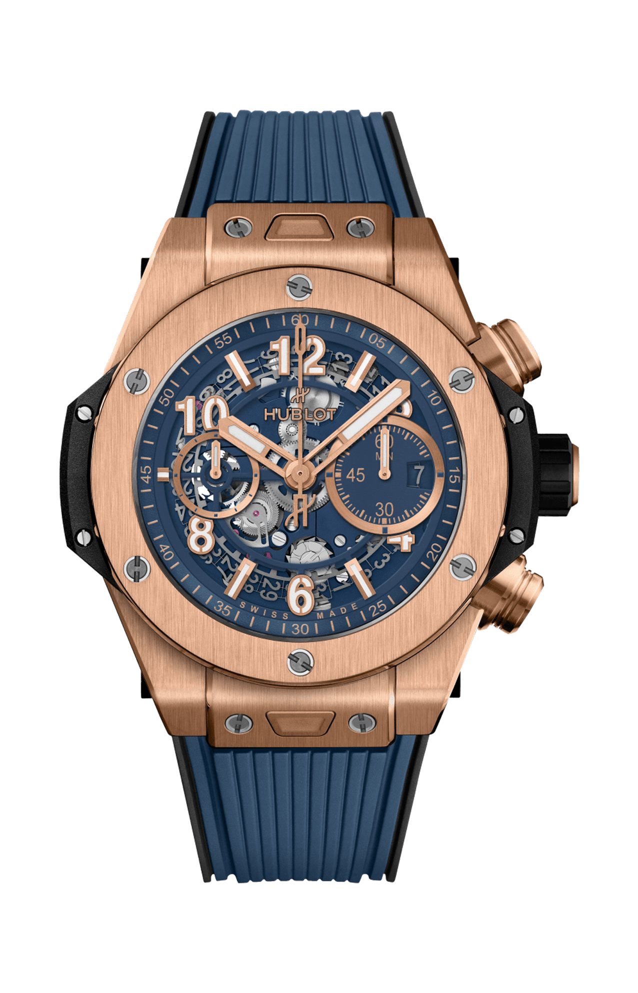 BIG BANG UNICO KING GOLD BLUE - 421.OX.5180.RX