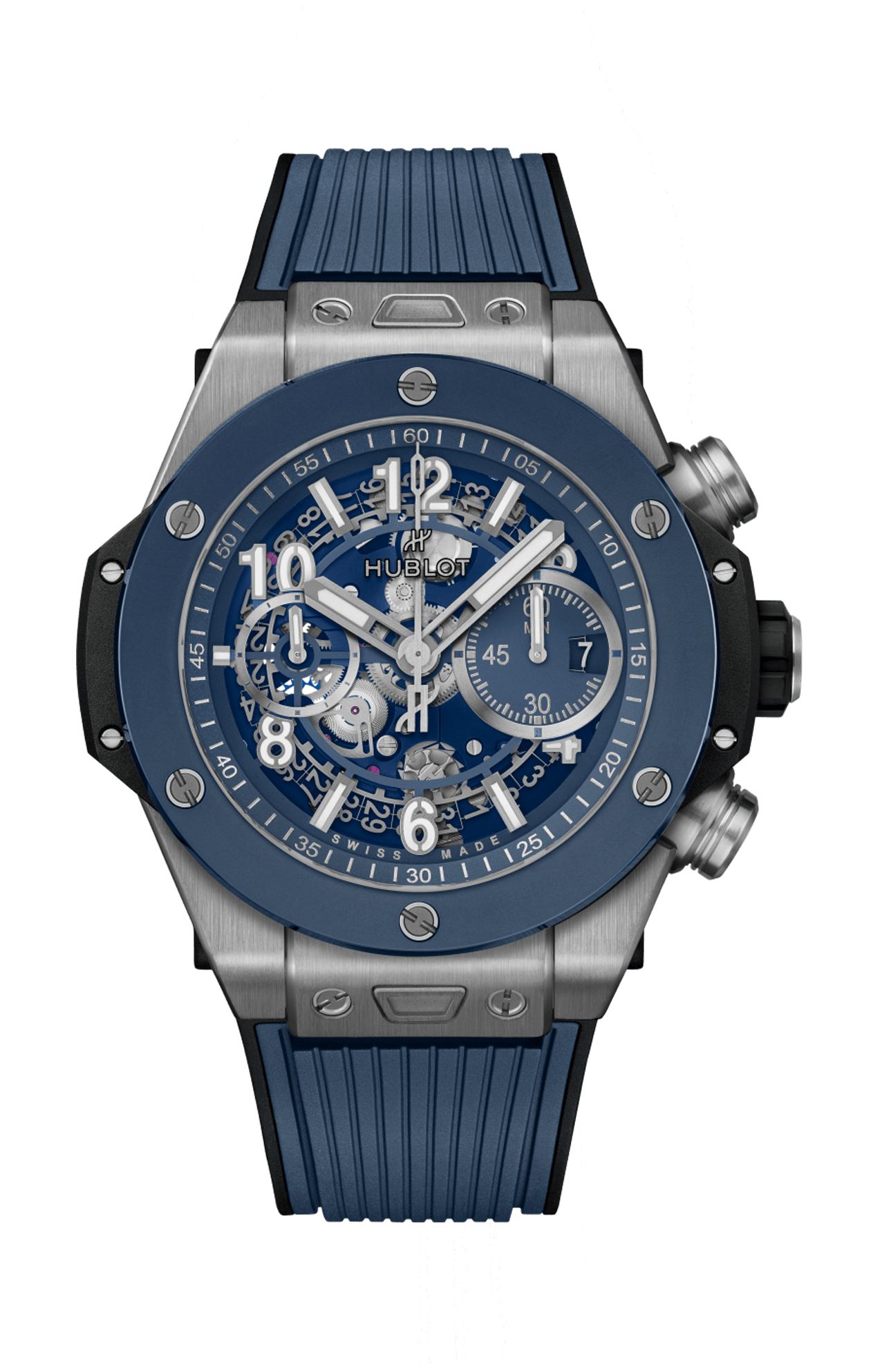 BIG BANG UNICO TITANIUM BLUE CERAMIC - 421.NL.5170.RX