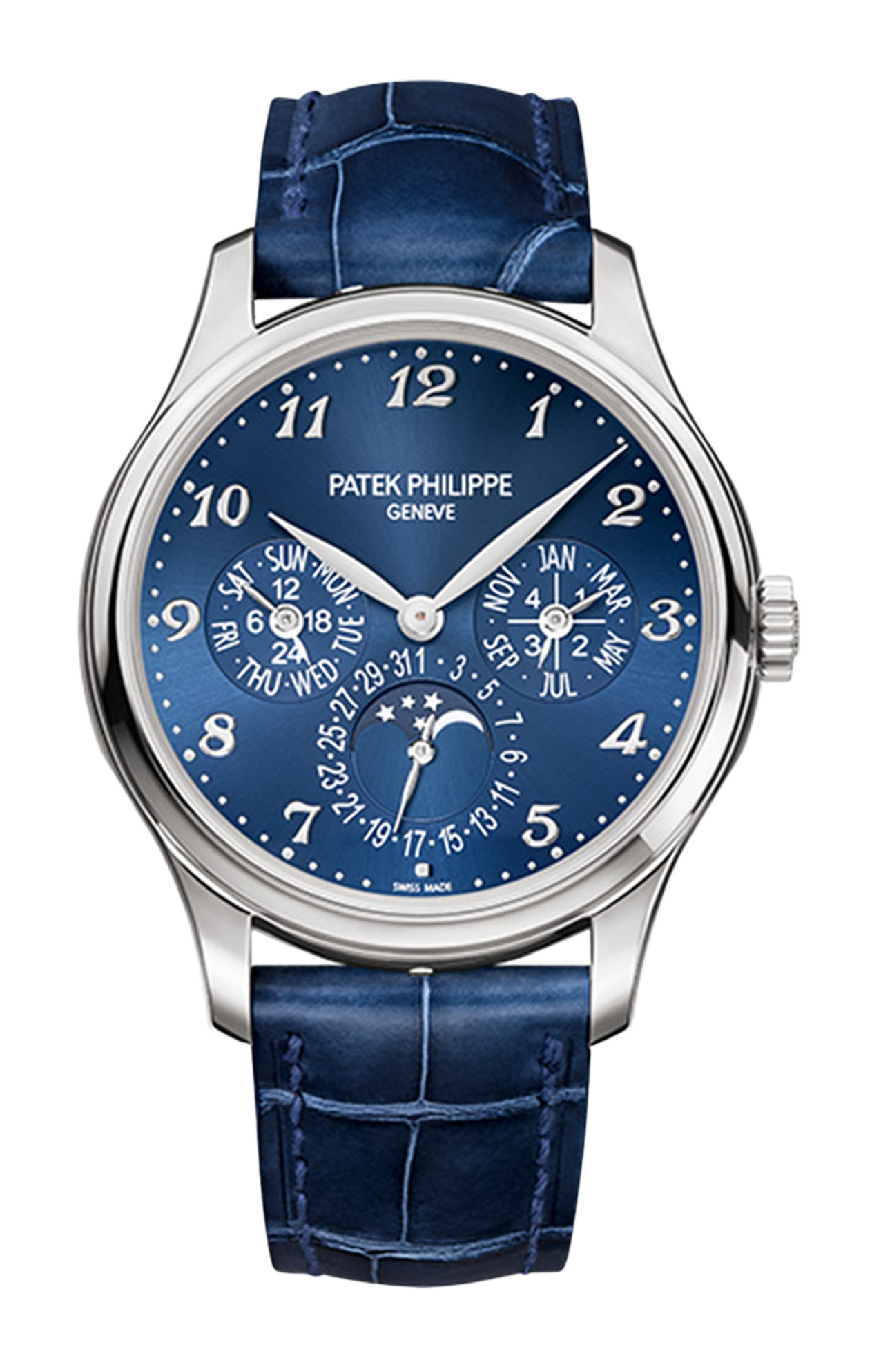 PERPETUAL CALENDAR MOONPHASE ULTRA THIN - DEPLOYANTE - 5327G-001