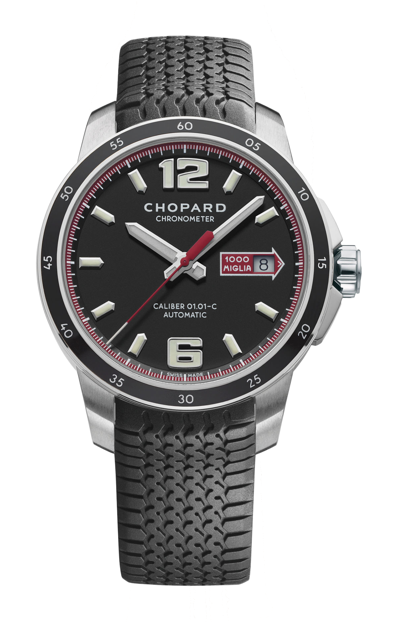 MILLE MIGLIA GTS AUTOMATIC 43 MM, AUTOMATICO, ACCIAIO INOX - 168565-3001