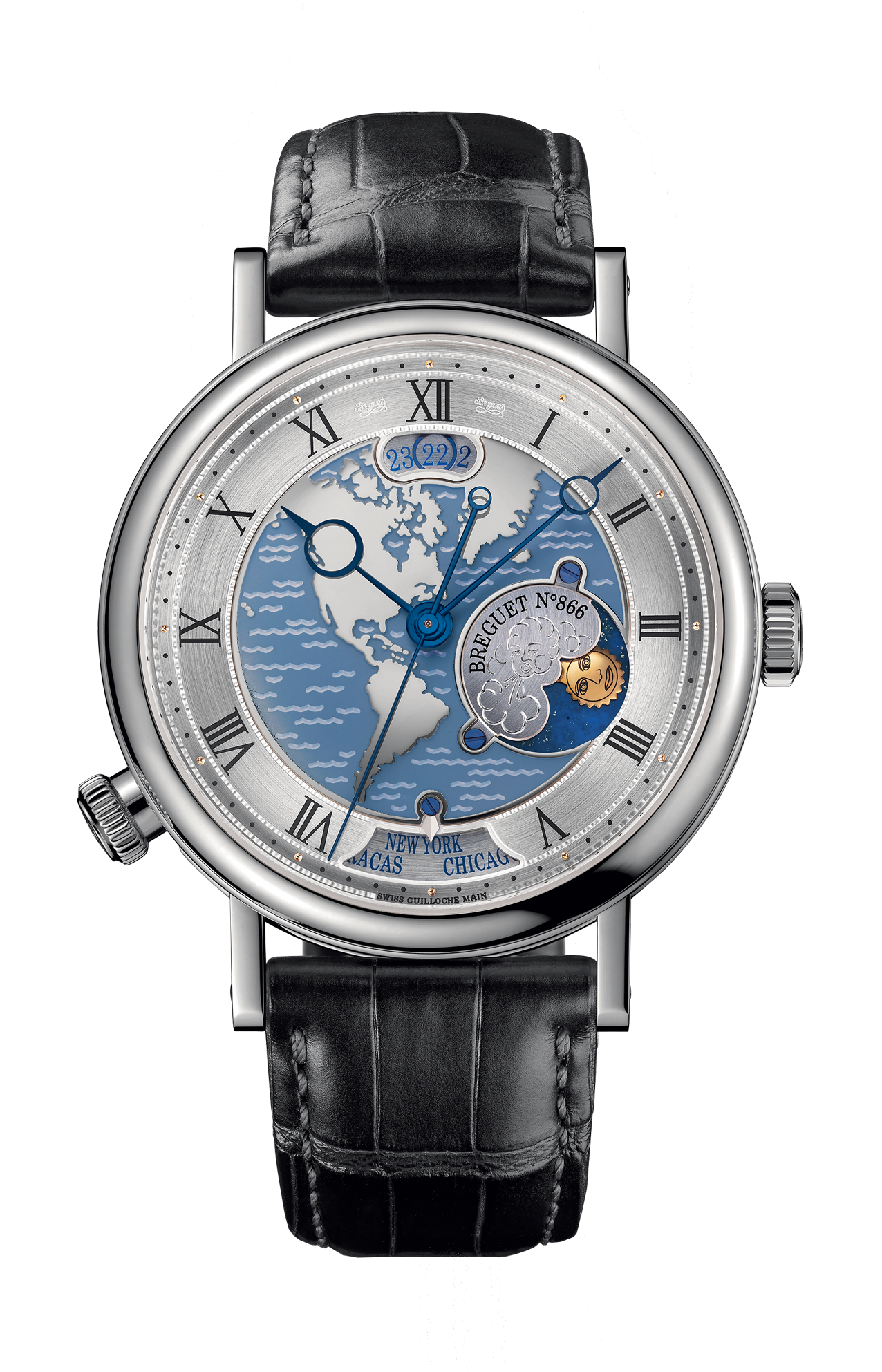 MEN''S CLASSIQUE HORA MUNDI US - 5717PT/US/9ZU