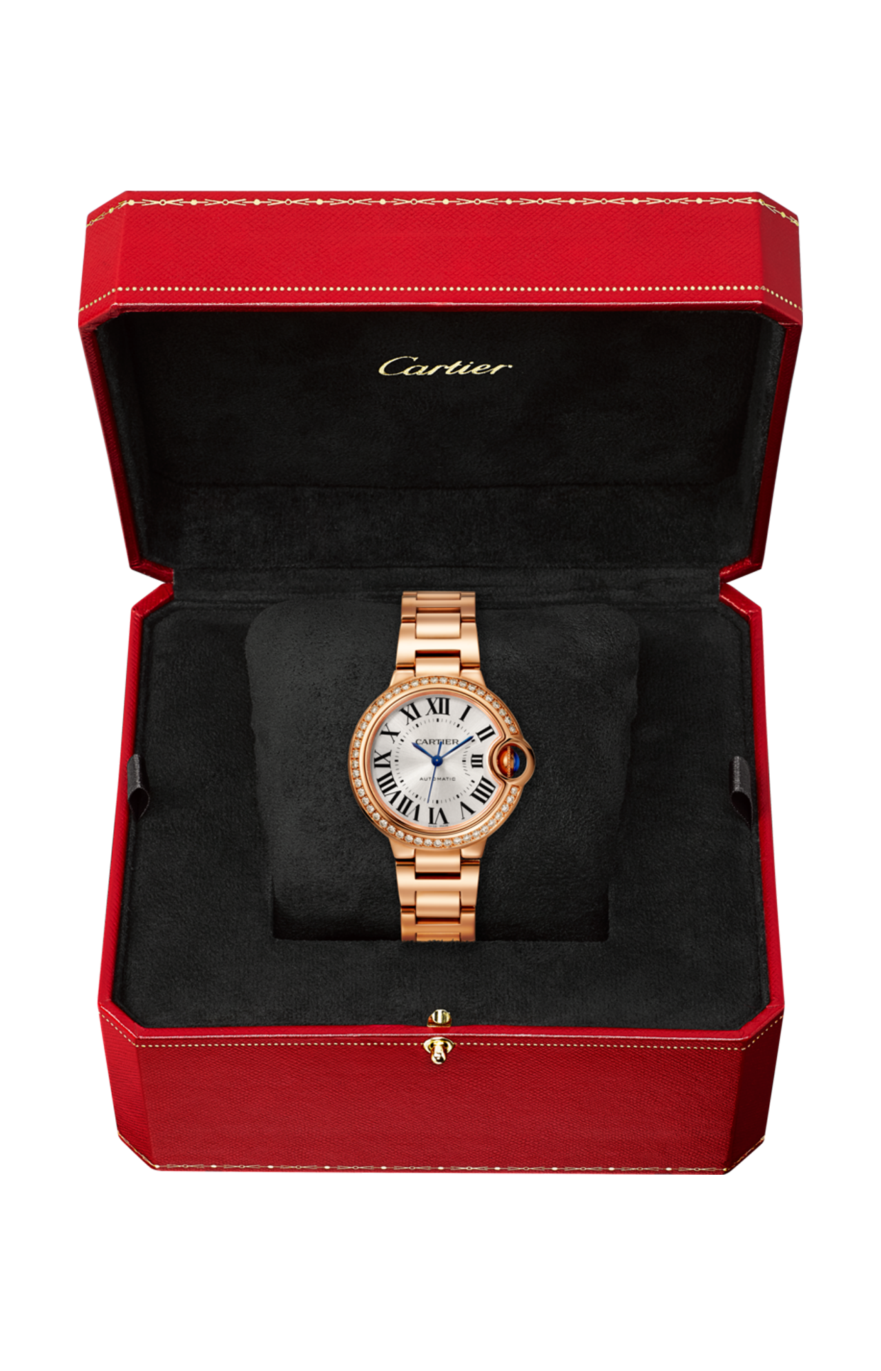 BALLON BLEU DE CARTIER, 33 MM, ORO ROSA - WJBB0036