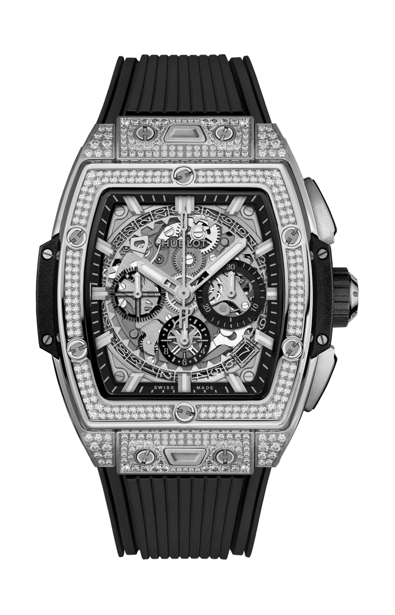 TITANIUM PAVÉ CHRONOGRAPH - 642.NX.0170.RX.1704