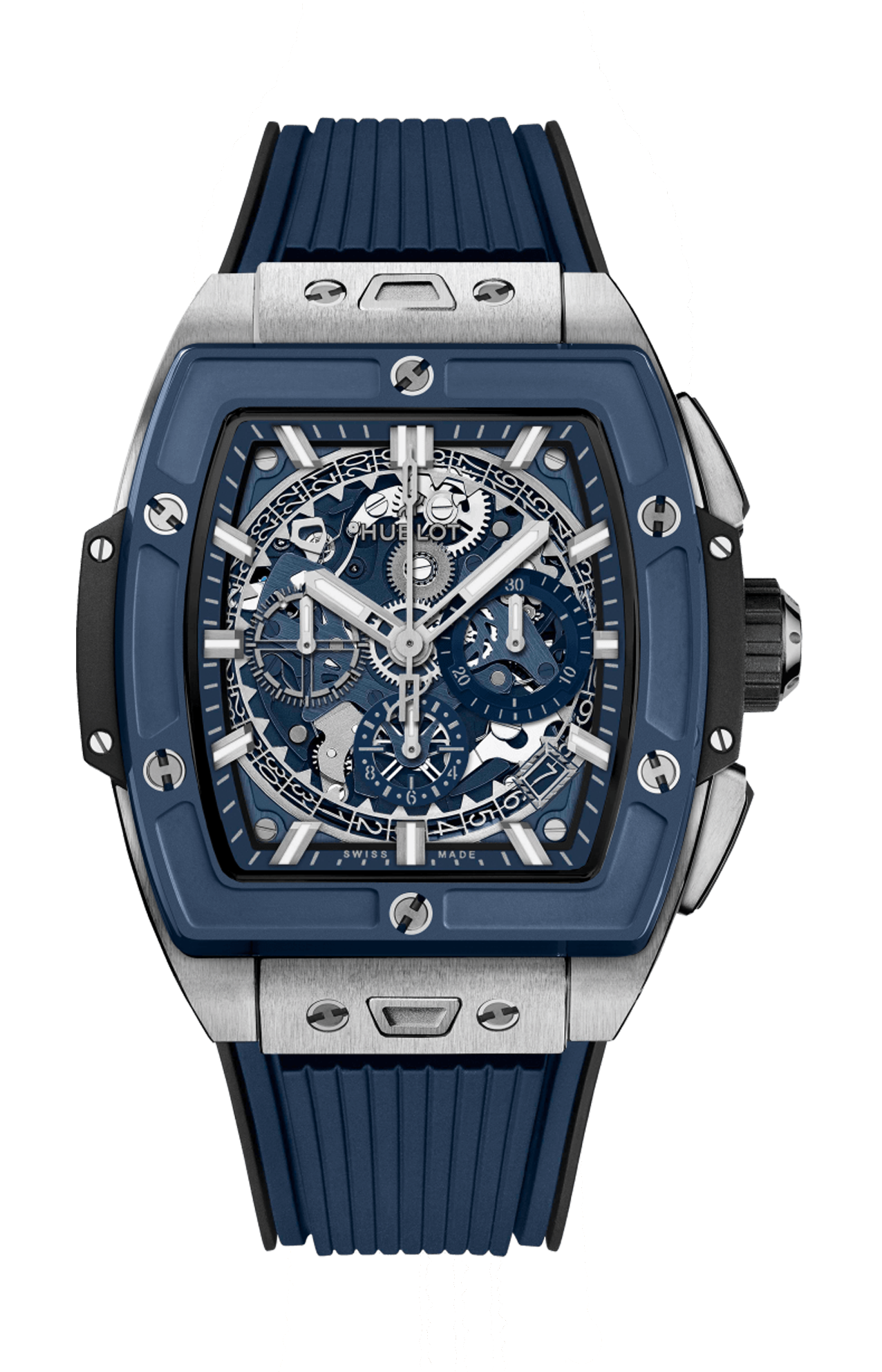 SPIRIT OF BIG BANG TITANIUM BLUE CERAMIC - 642.NL.7170.RX