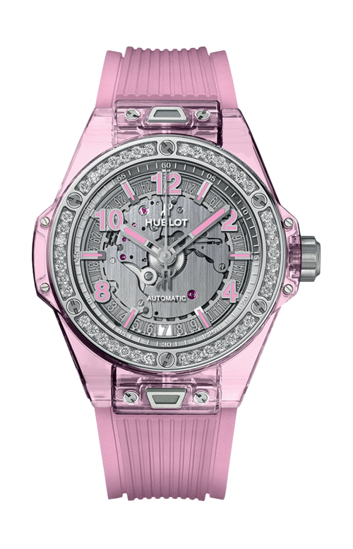 Accedi al prodotto correlato Hublot BIG BANG ONE CLICK PINK SAPPHIRE DIAMONDS  39 MM - LIMITED EDITION - 465.JP.4802.RT.1204