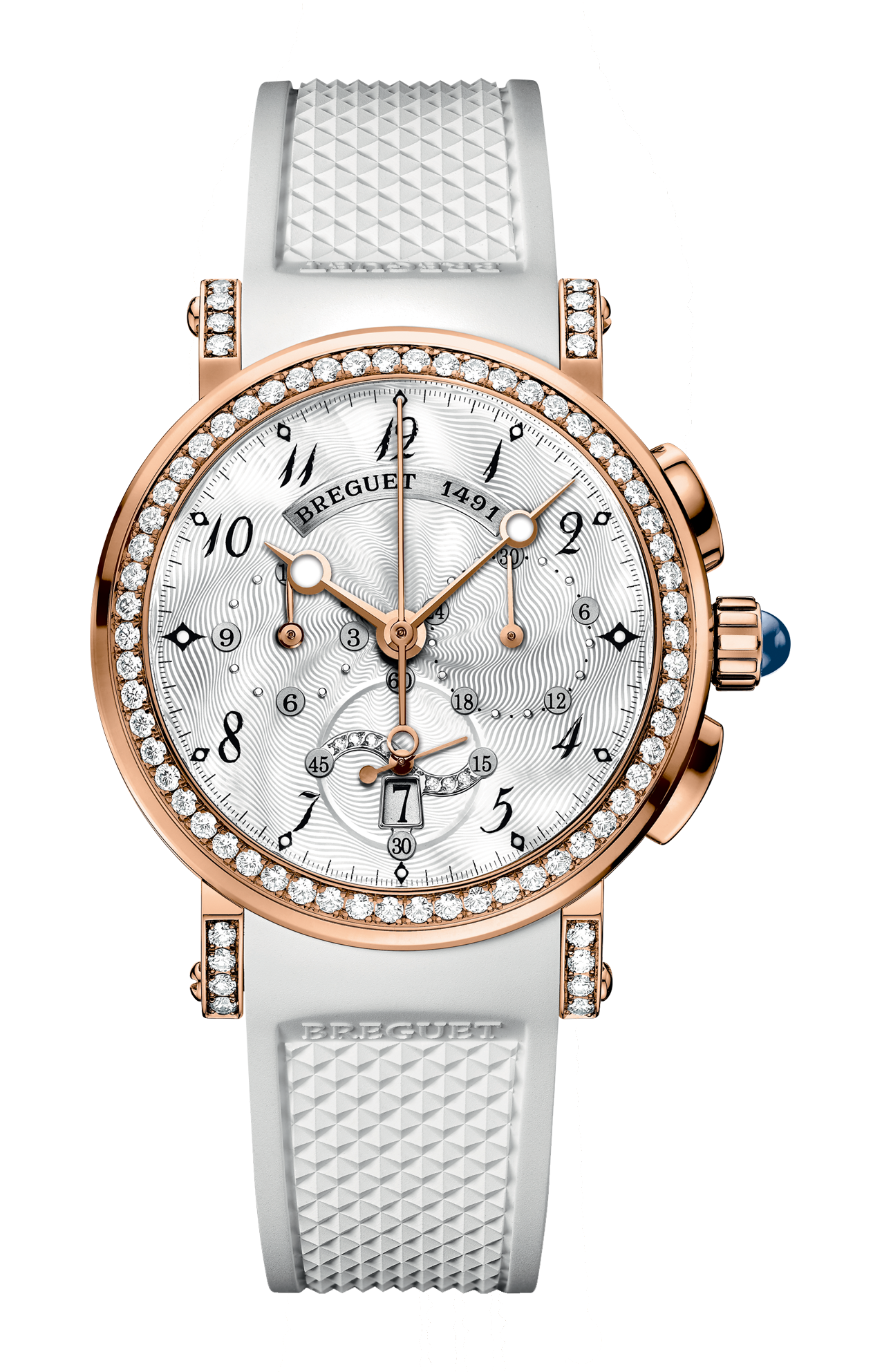 LADIES'' MARINE CHRONOGRAPH - 8828BR/5D/586/DD00