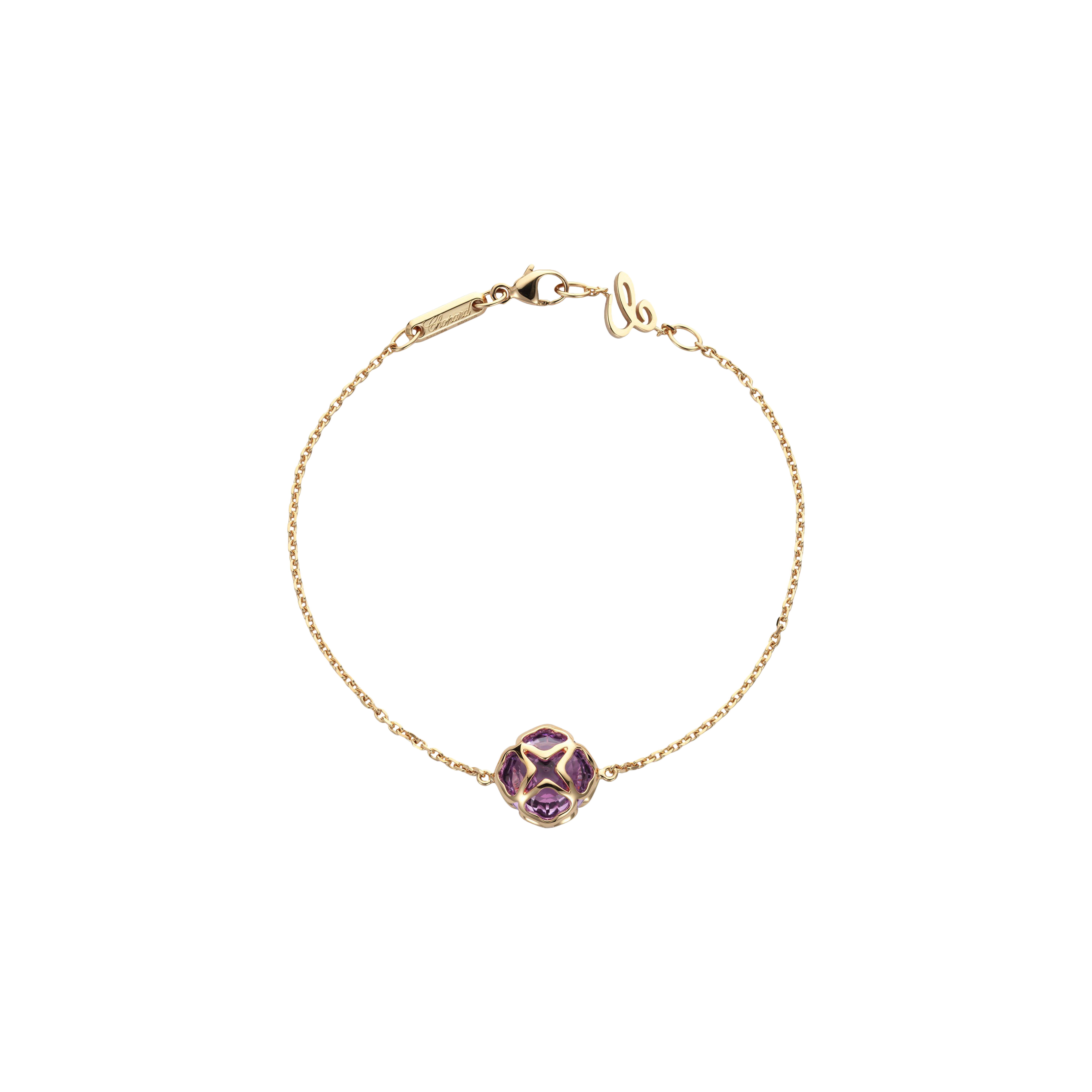 CHOPARD - BRACCIALE IMPERIALE IN ORO ROSA CON AMETISTA - 859225-5001 - 859225-5001