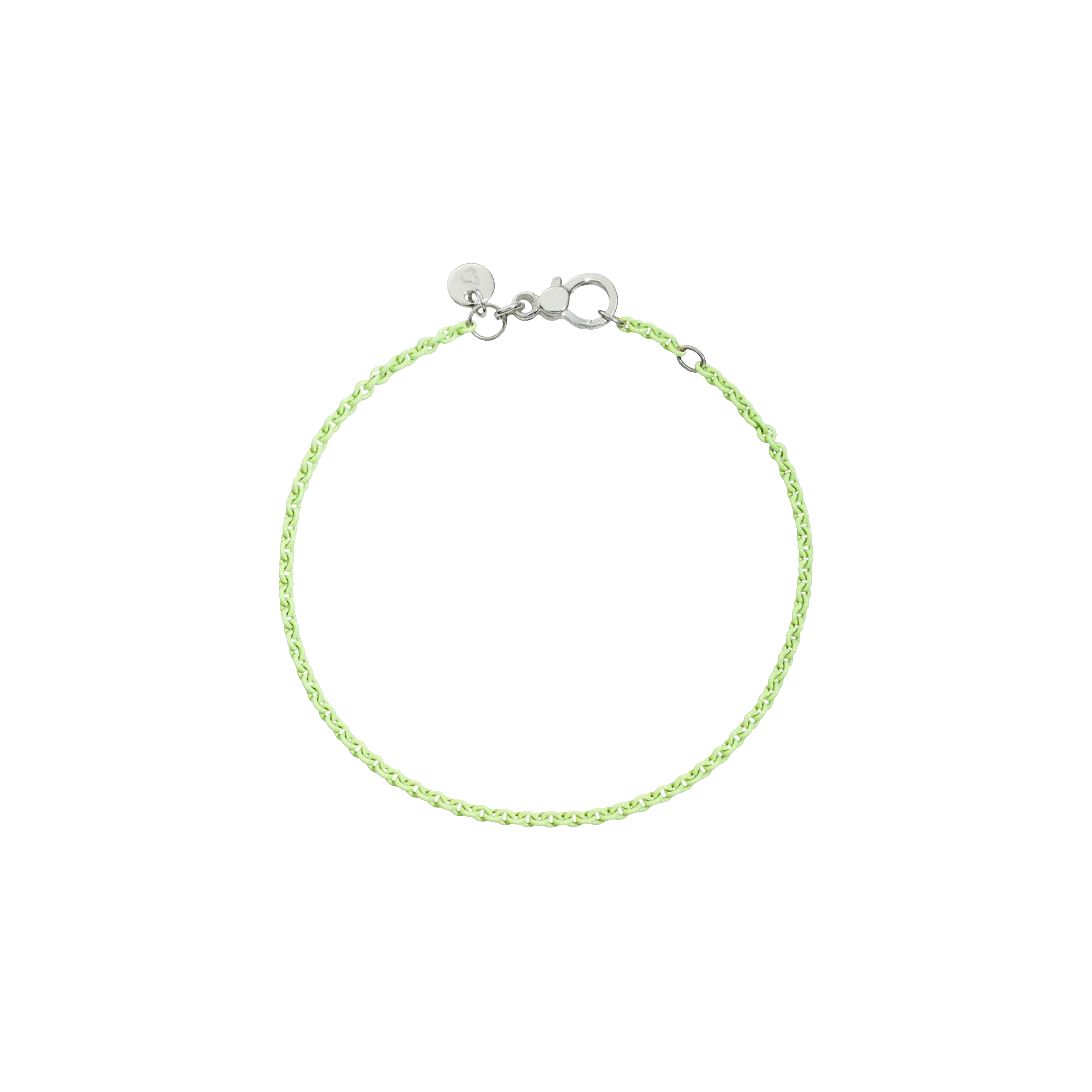 DODO FOLLOW YOUR DREAMS - BRACCIALE IN ARGENTO VERDE PASTELLO - DB/APV/K - DB/APV/K