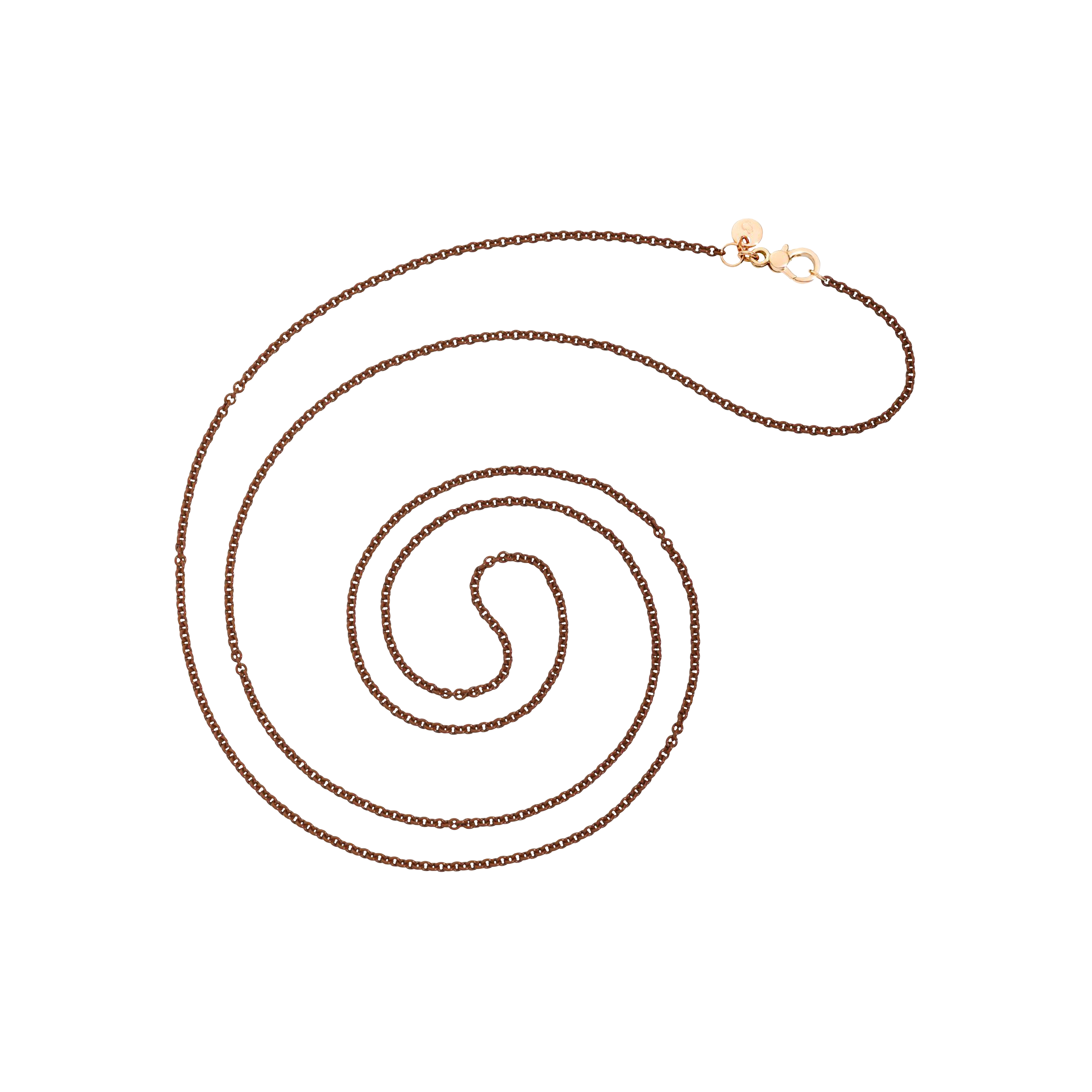 DODO FOLLOW YOUR DREAMS - COLLANA IN ARGENTO COLOR MARRONE - Collana in argento laccato marrone - DCSUMAR/A/9/80/K - DCSUMAR/A/9/80/K