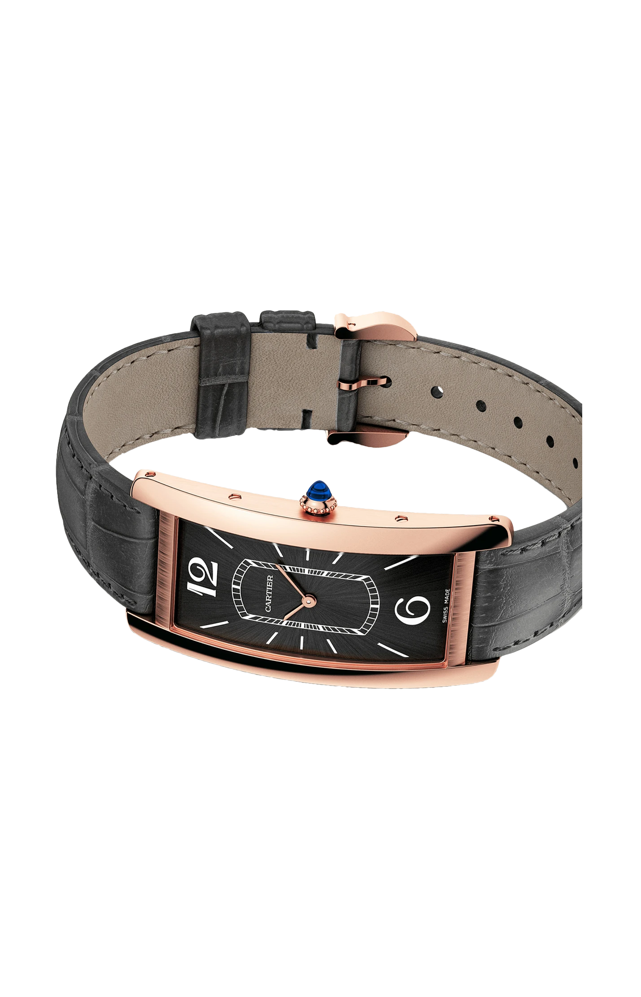 TANK CINTRÉE SMALL MODEL, PINK GOLD, LEATHER - WGTA0025