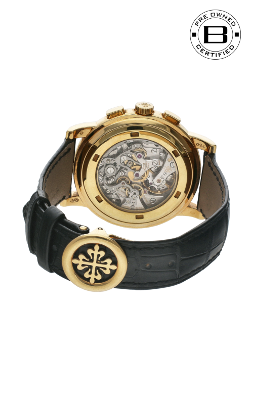 Accedi alla scheda di Patek Philippe CHRONOGRAPH ORO GIALLO PELLE DI ALLIGATORE 42 MM  MANUALE - U-5070J-001