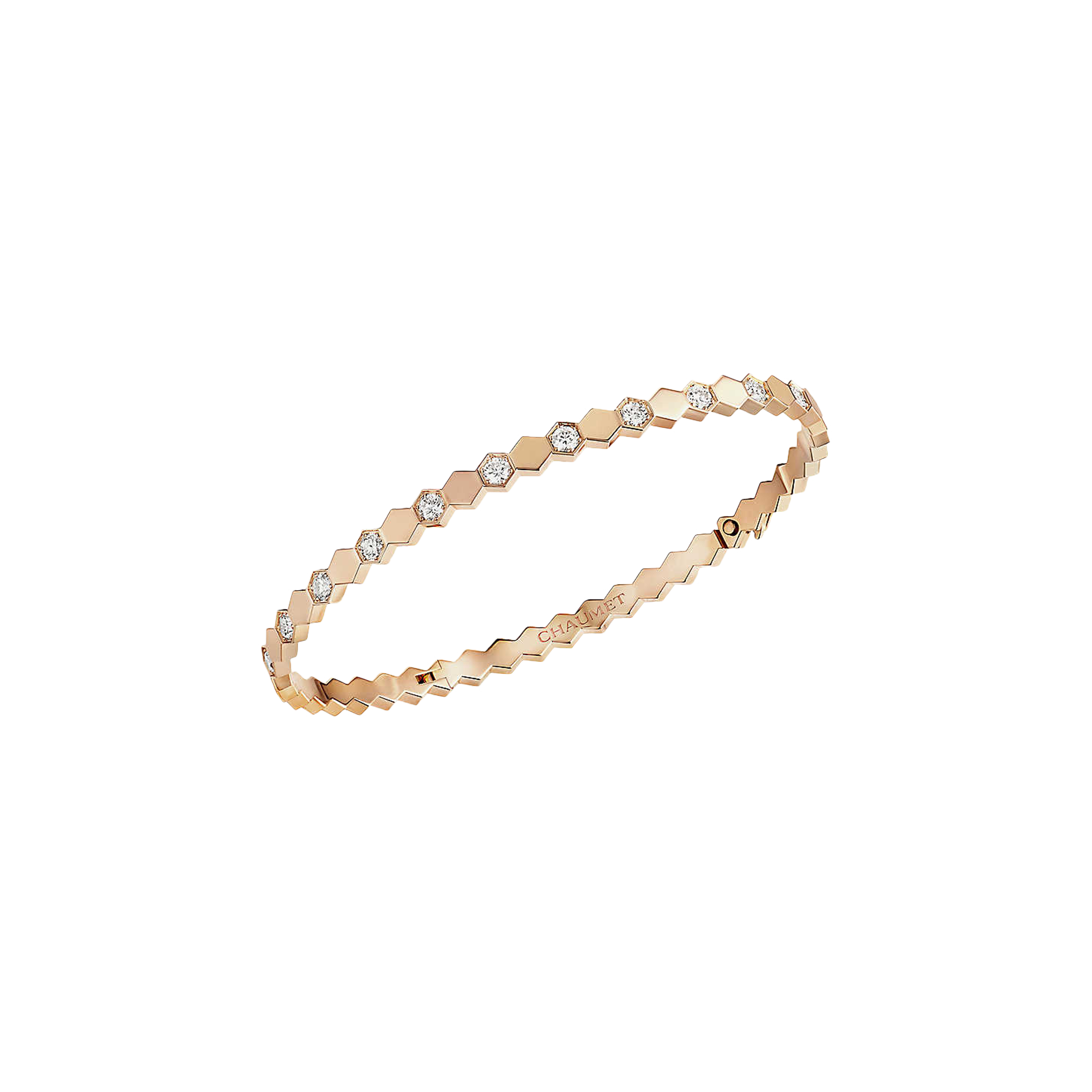 CHAUMET - BRACCIALE BEE MY LOVE IN ORO ROSA CON DIAMANTI - 083433 - 083433