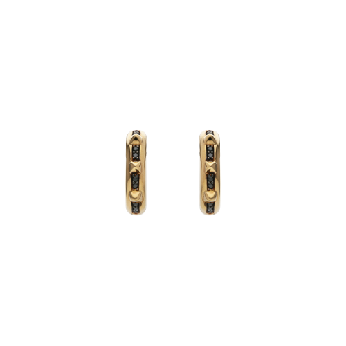 Accedi alla scheda di Bartorelli Italian Jewels ORECCHINI CERCHIO IN ORO ROSA E DIAMANTI NERI - VE27969DKP