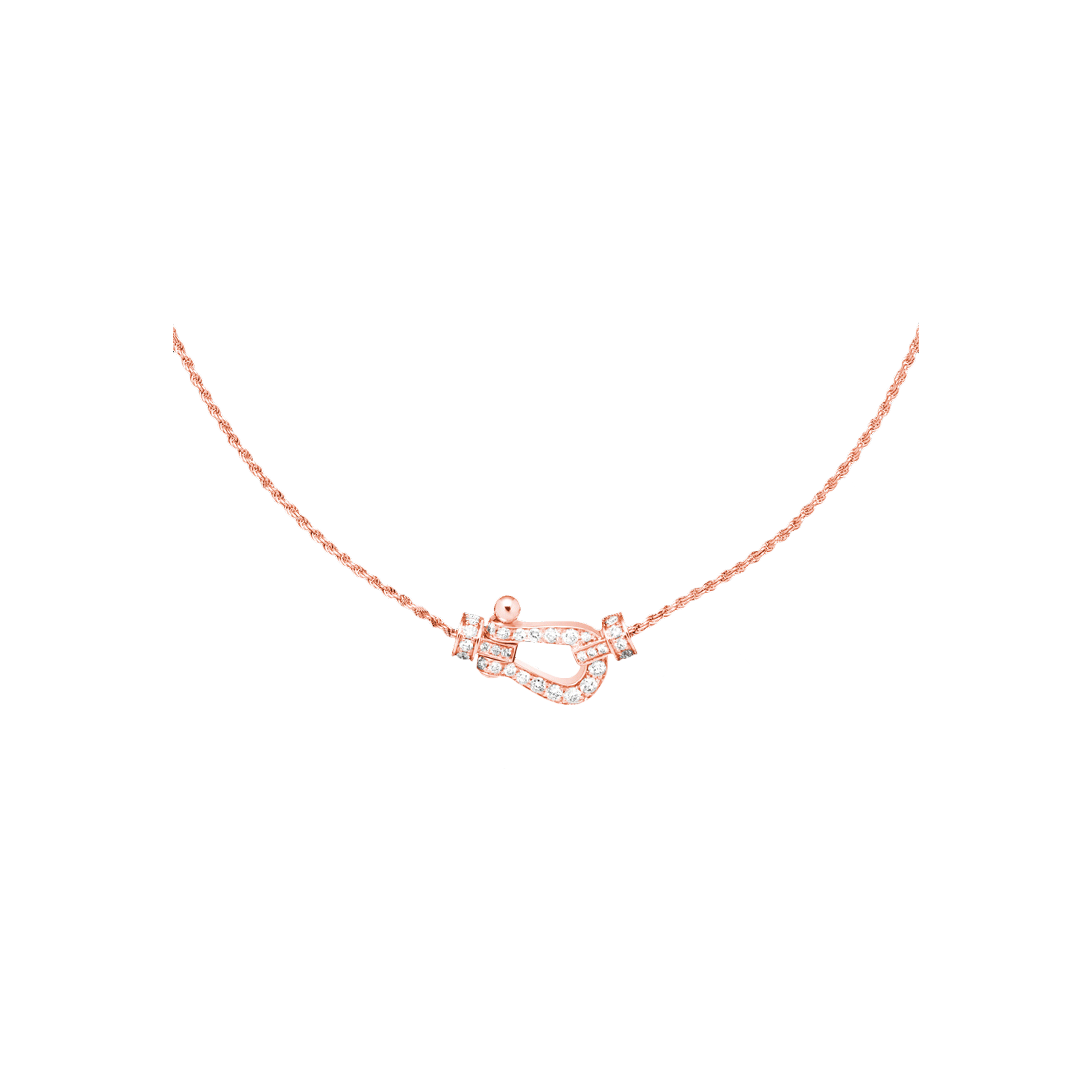 COLLANA FORCE 10 IN ORO ROSA E DIAMANTI - 7B0234 - 7B0234