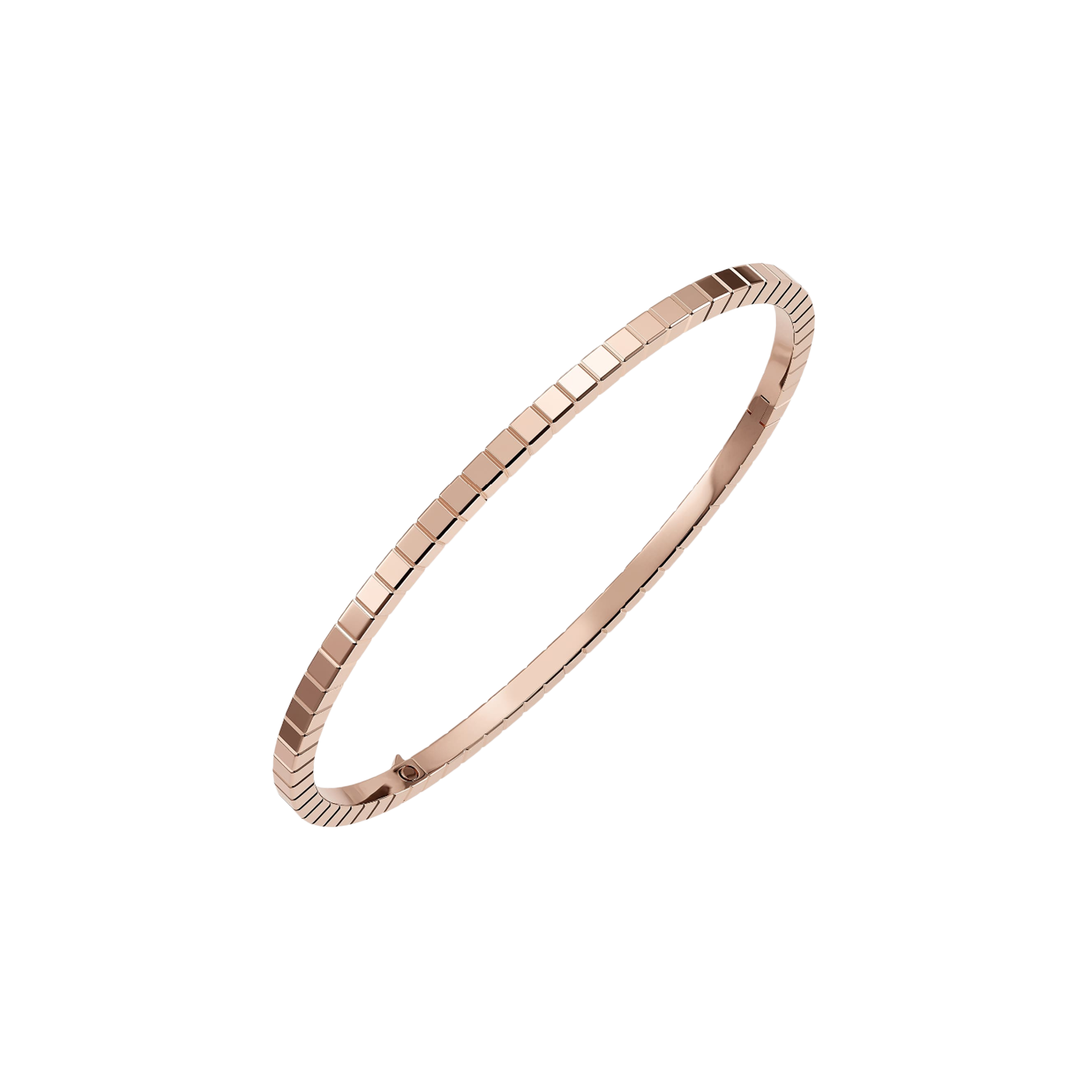 CHOPARD - ICE CUBE PURE - BRACCIALE RIGIDO IN ORO ROSA - 857702-5006 - 857702-5006