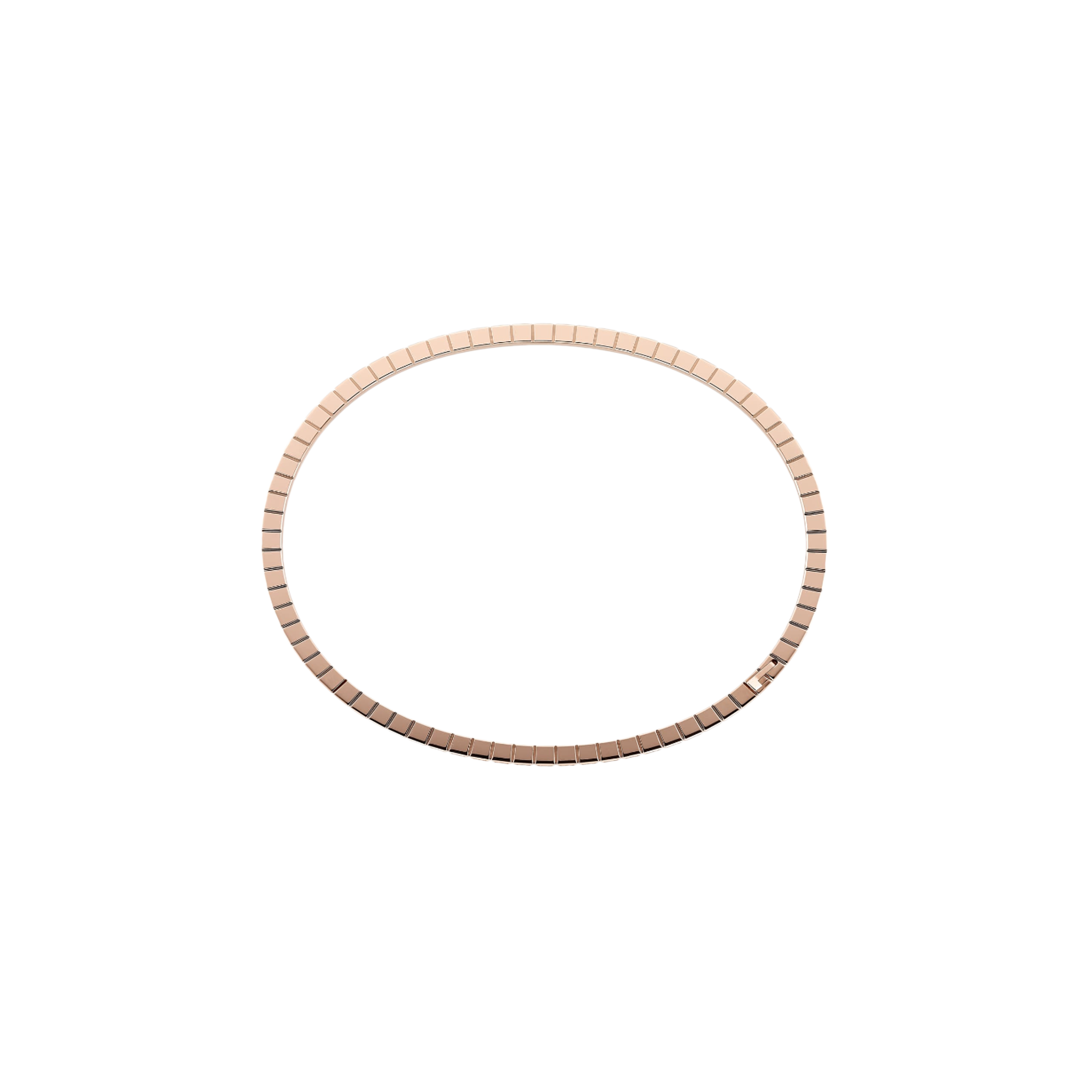 CHOPARD - ICE CUBE PURE - BRACCIALE RIGIDO IN ORO ROSA - 857702-5006 - 857702-5006