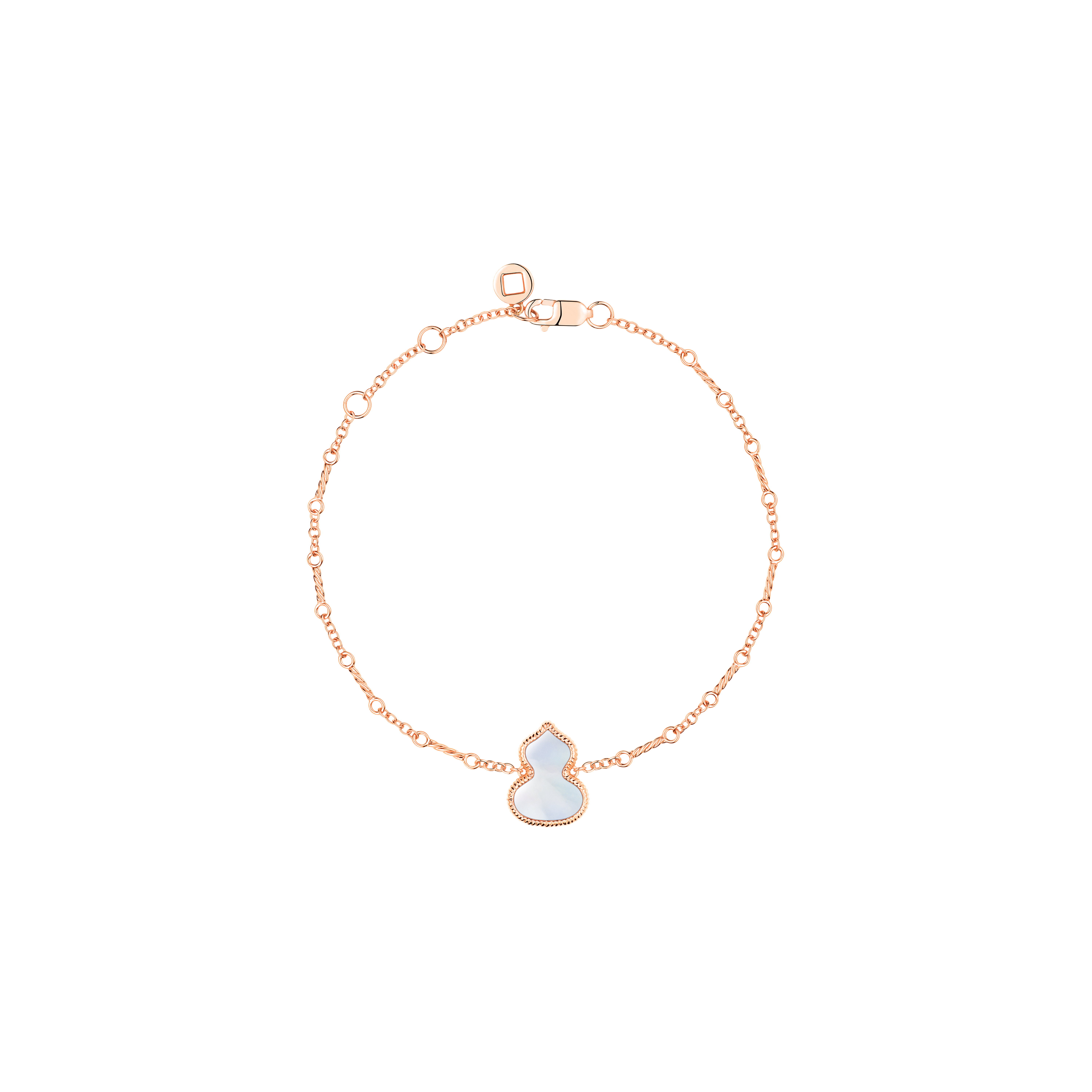 BRACCIALE WULU IN ORO ROSA CON MADREPERLA - WU-030-BL-RGMOP - WZB30AJRGMP