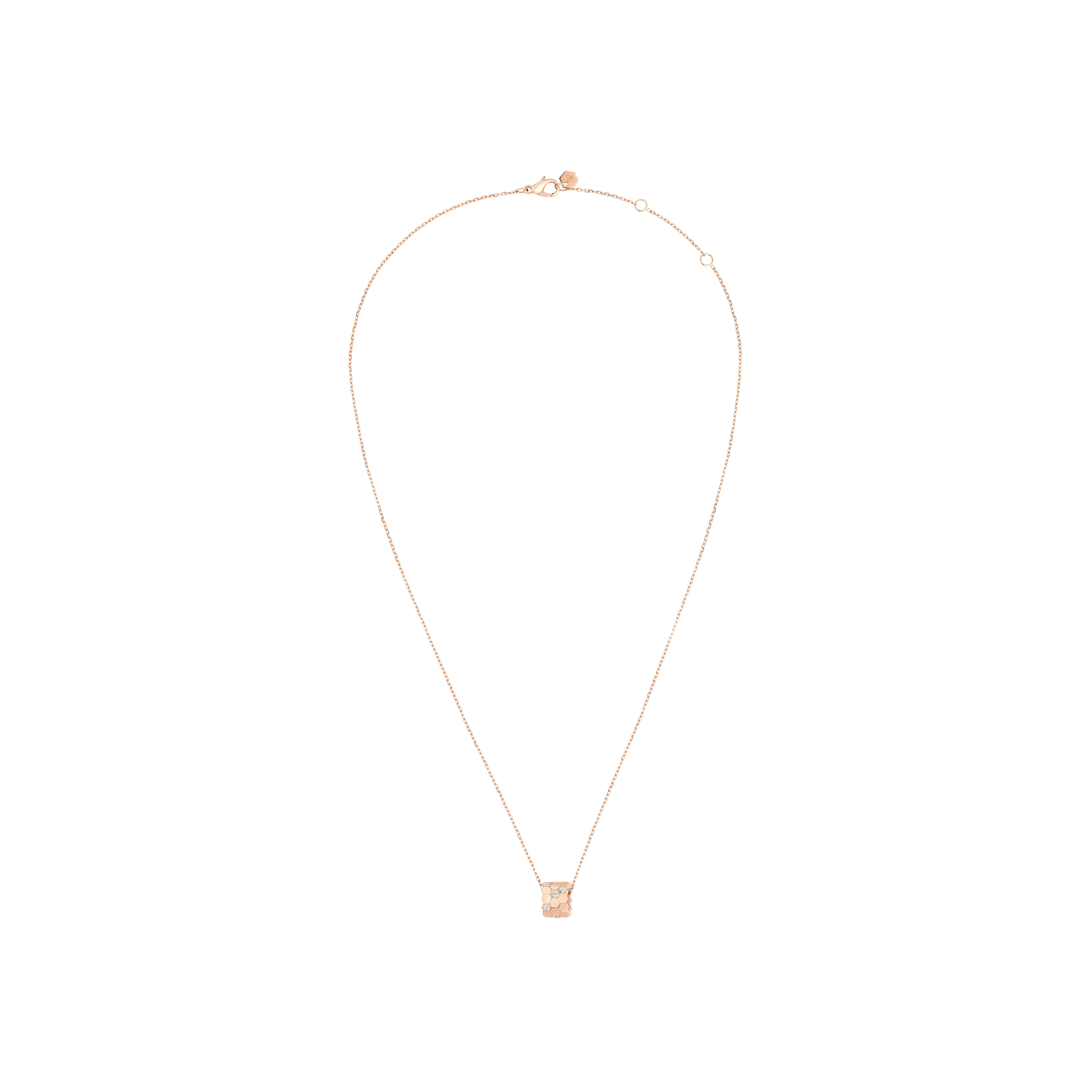 CHAUMET - COLLANA BEE MY LOVE IN ORO ROSA E DIAMANTI - 085156 - 085156