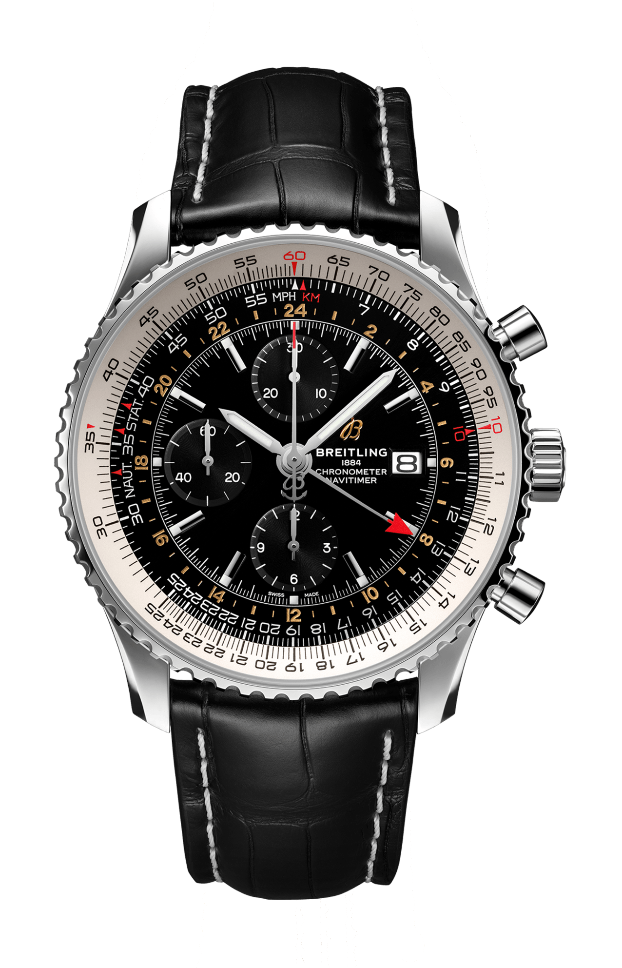 NAVITIMER CHRONOGRAPH GMT 46 - A24322121B2P1