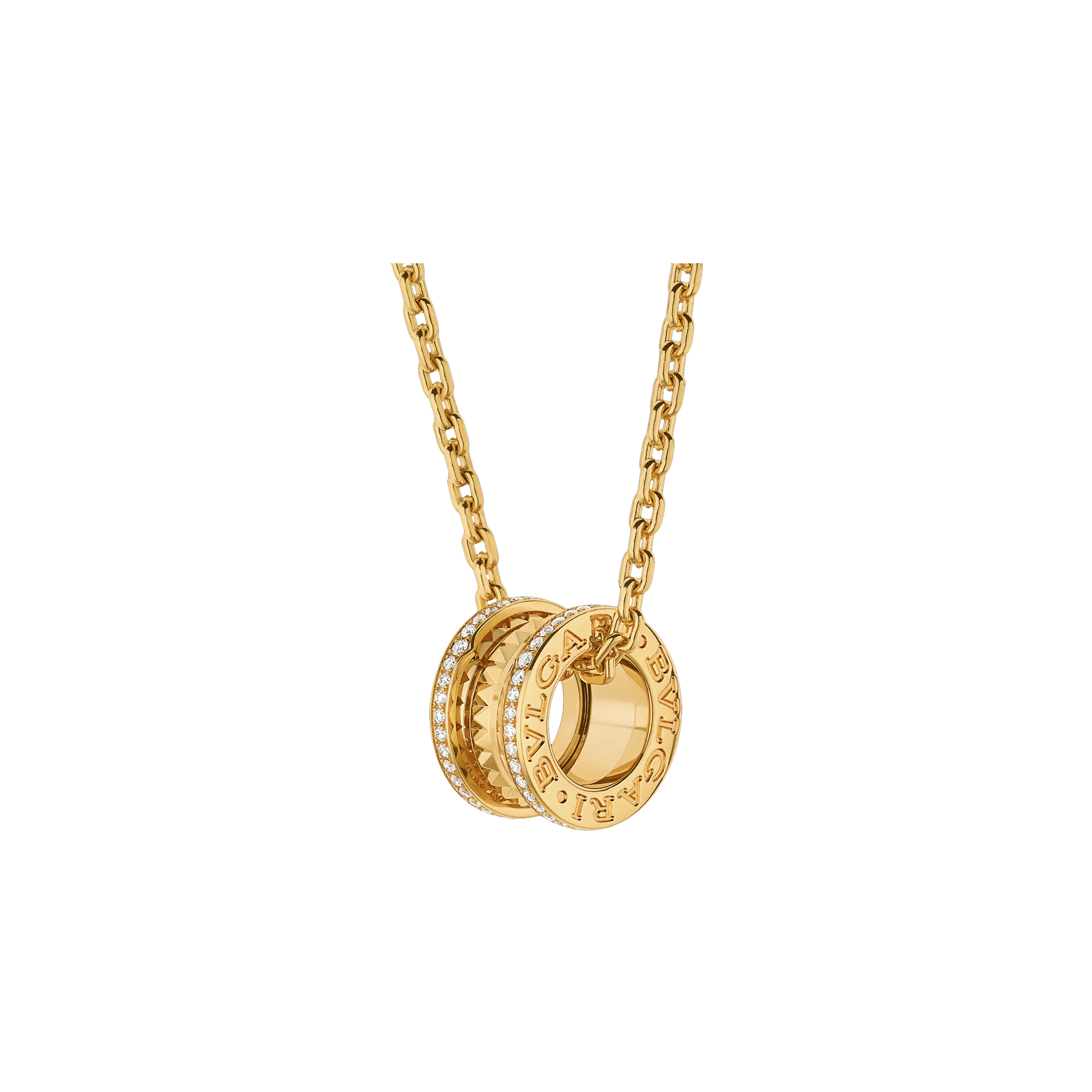 COLLANA B.ZERO1 IN ORO GIALLO E DIAMANTI - CL859268 - CL859268