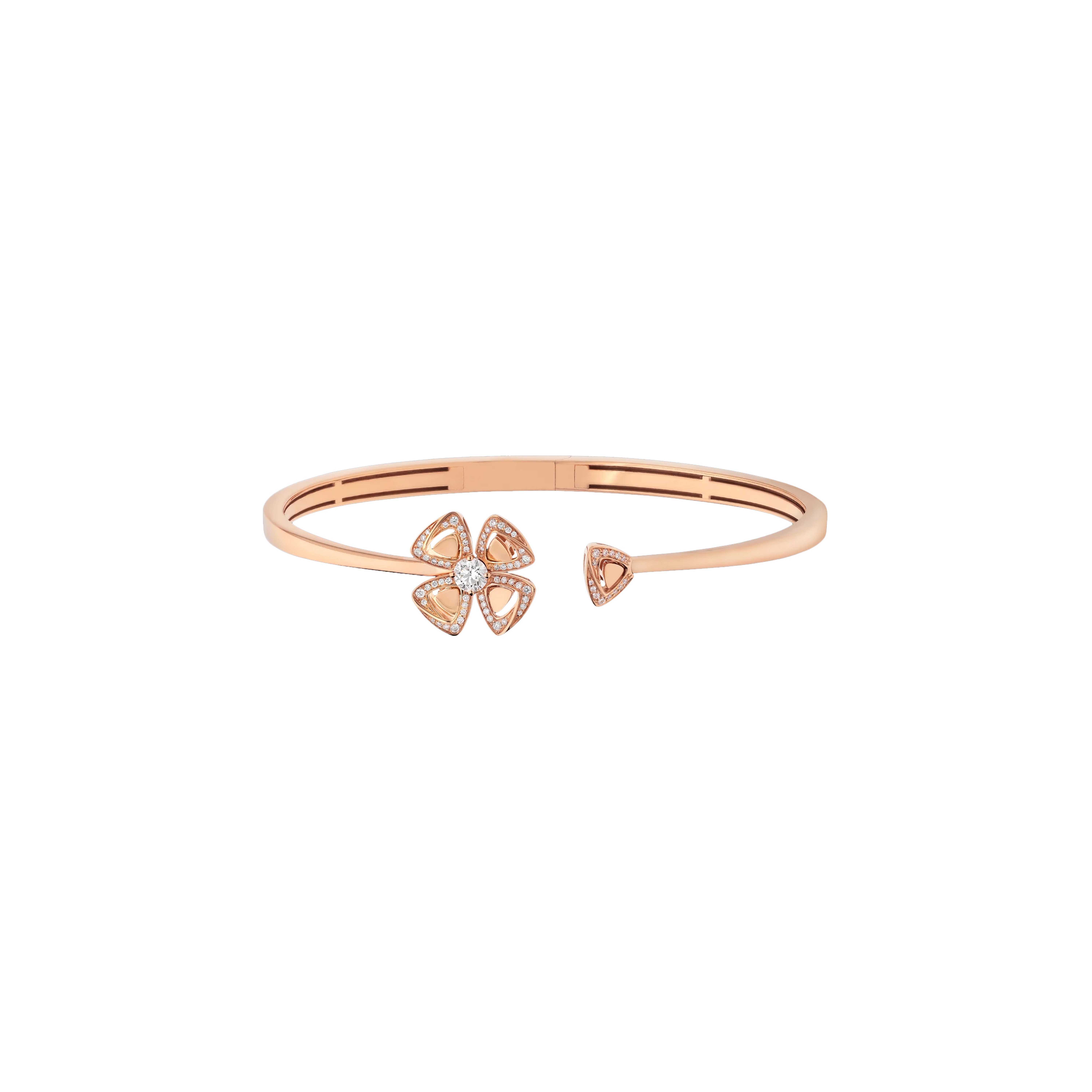 BRACCIALE FIOREVER IN ORO ROSA E DIAMANTI - BR858672 - BR858672