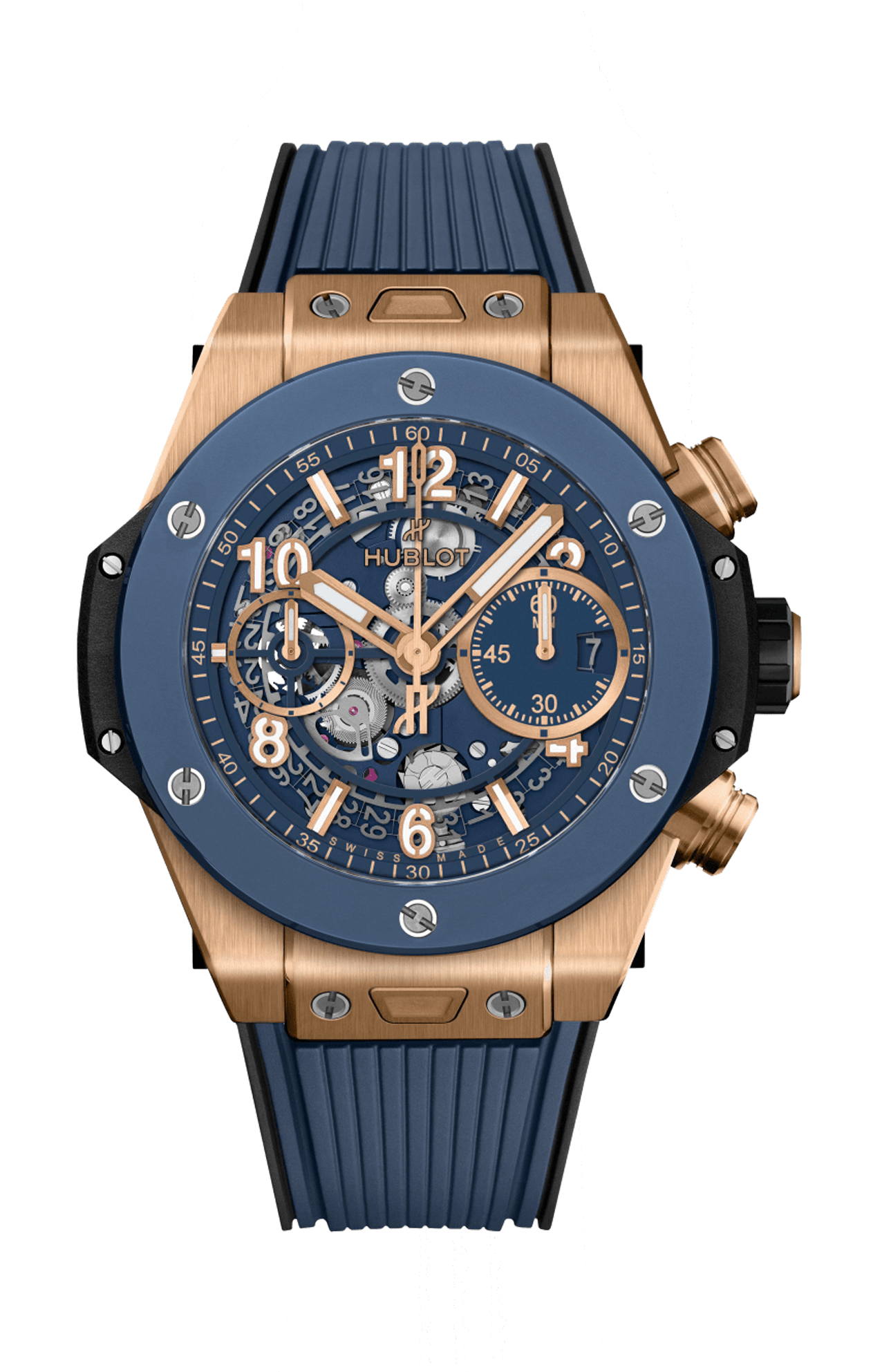 BIG BANG UNICO KING GOLD BLUE CERAMIC - 441.OL.5181.RX