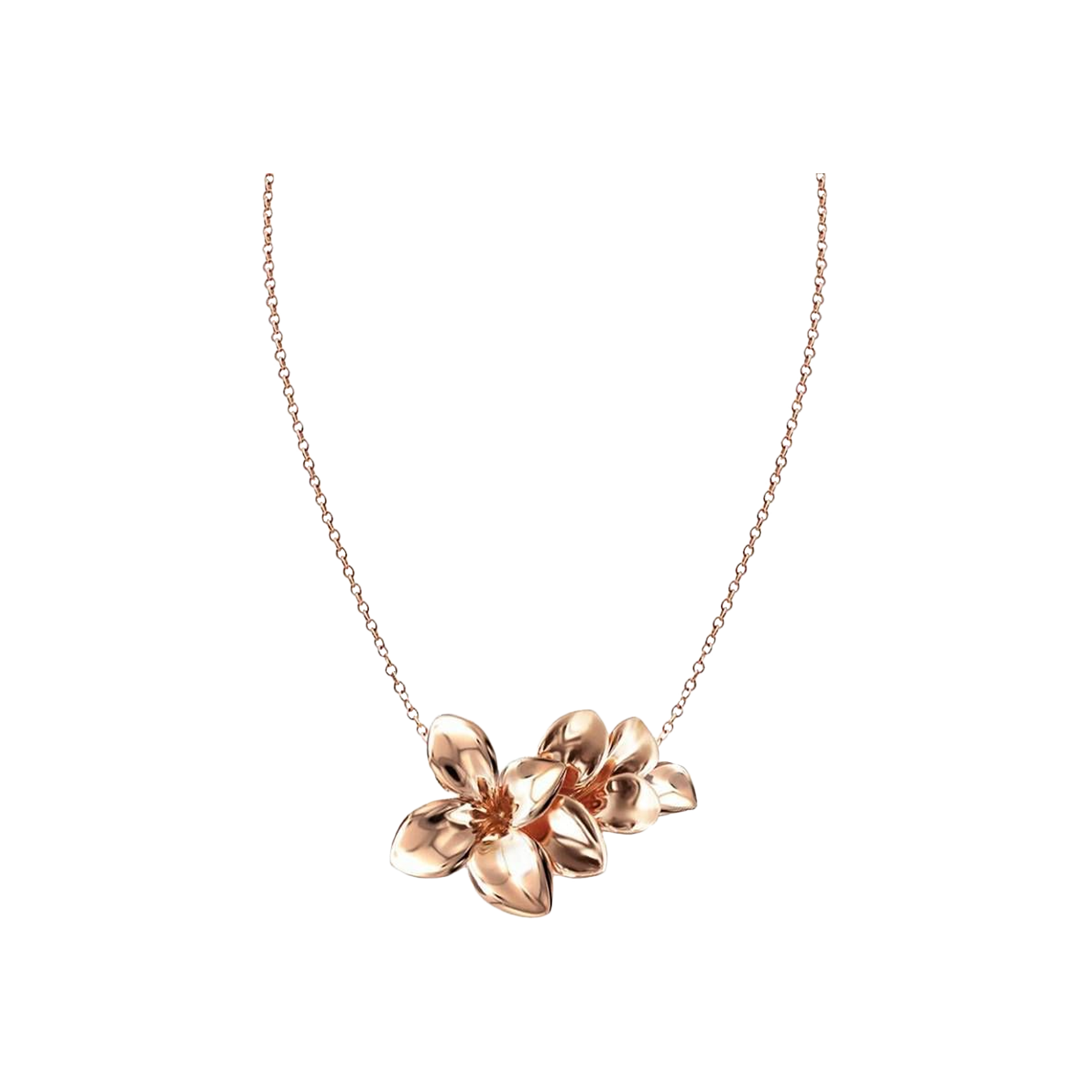 COLLANA GIROCOLLO GIARDINI SEGRETI IN ORO ROSA - 15823R - 15823R