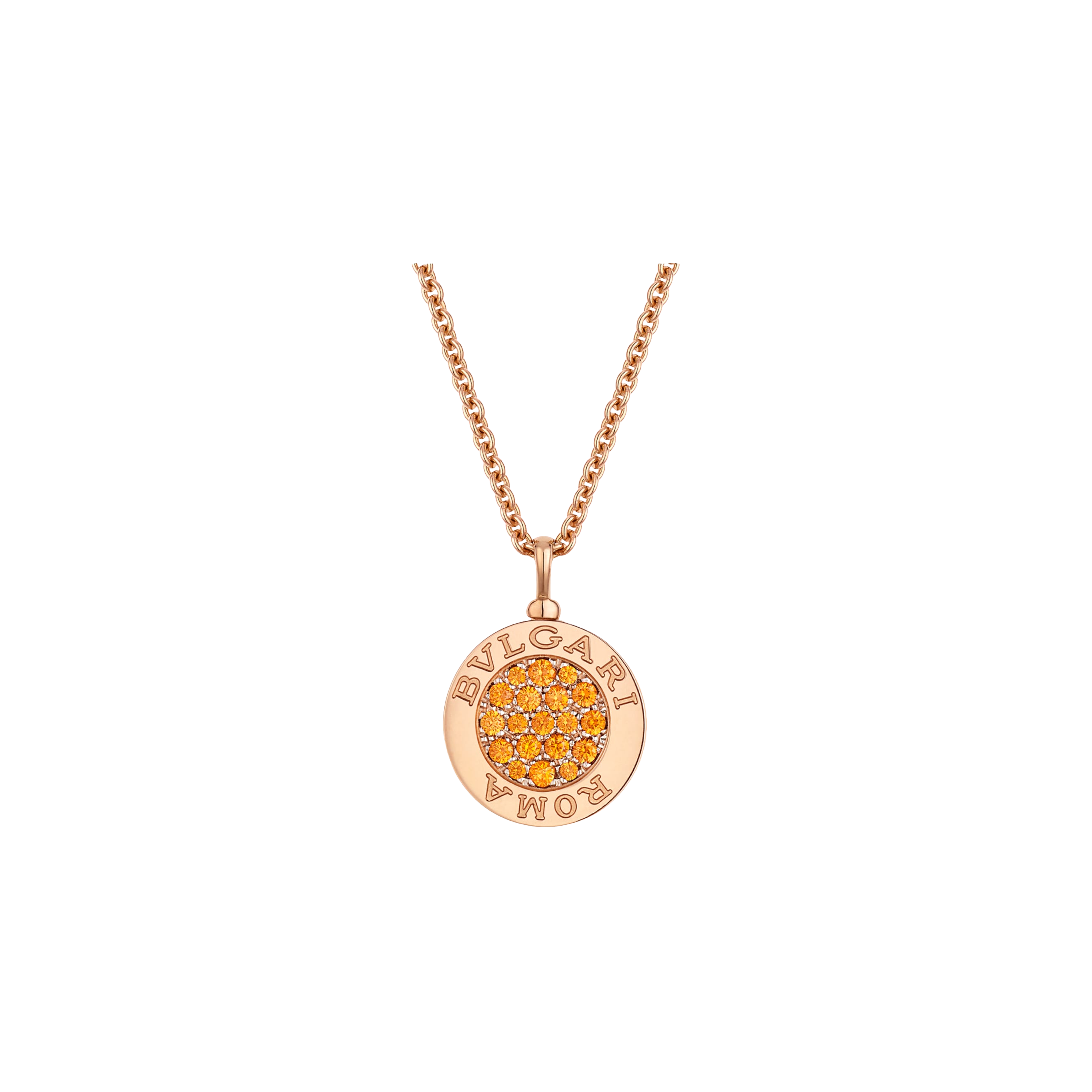 COLLANA BVLGARI BVLGARI IN ORO ROSA - RESORT IN EDIZIONE LIMITATA - CL859869 - CL859869