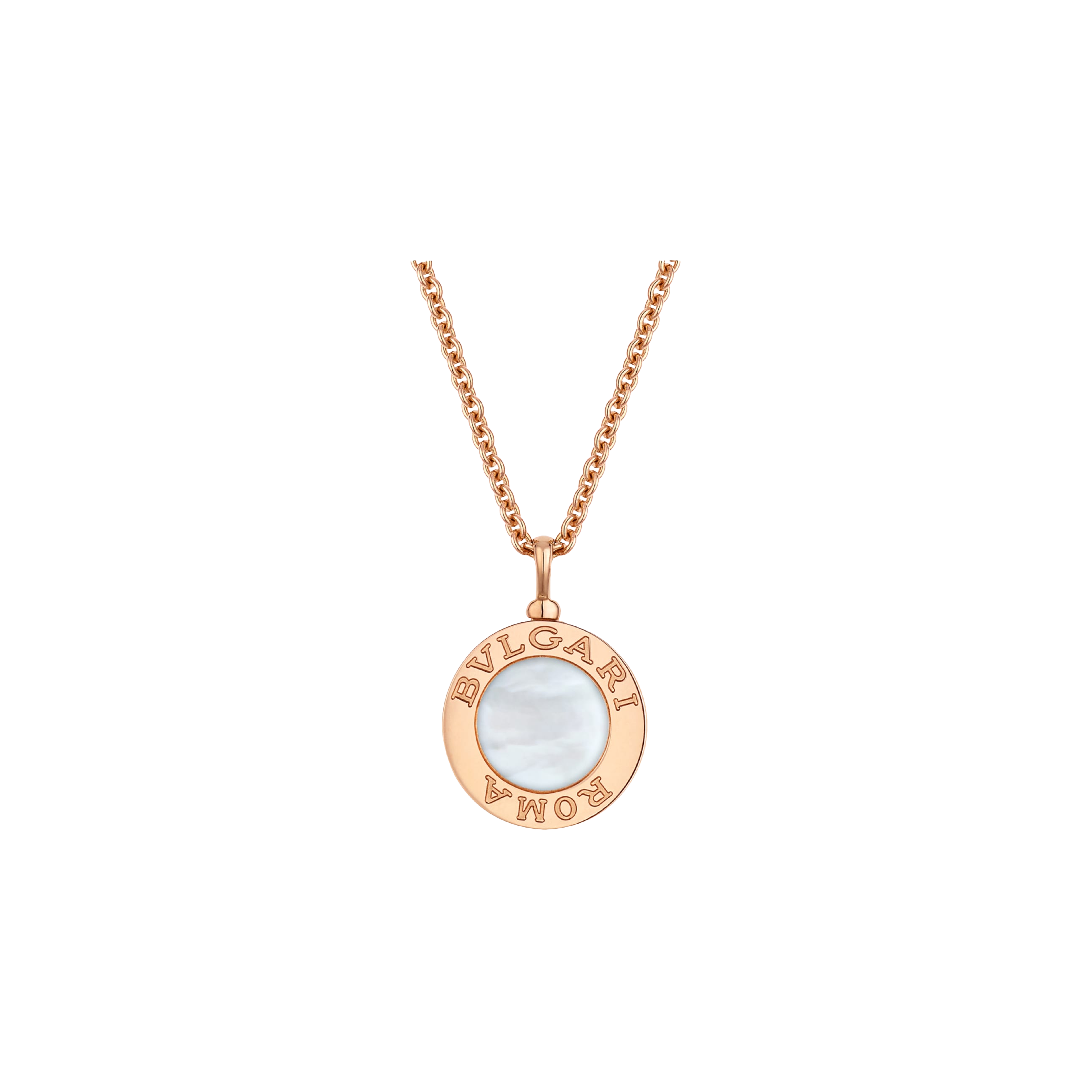 COLLANA BVLGARI BVLGARI IN ORO ROSA - RESORT IN EDIZIONE LIMITATA - CL859869 - CL859869