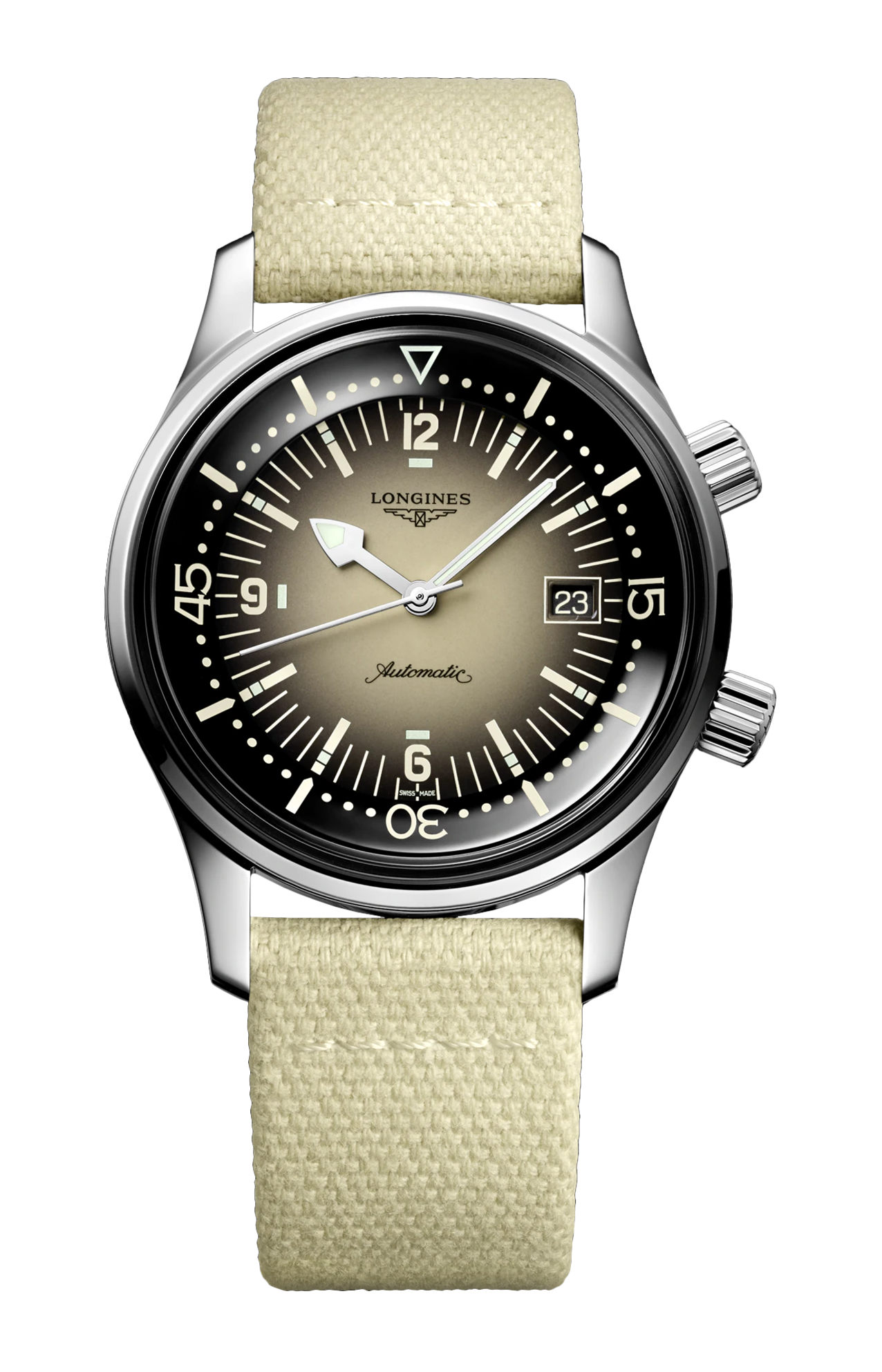 THE LONGINES LEGEND DIVER WATCH - L3.774.4.30.2