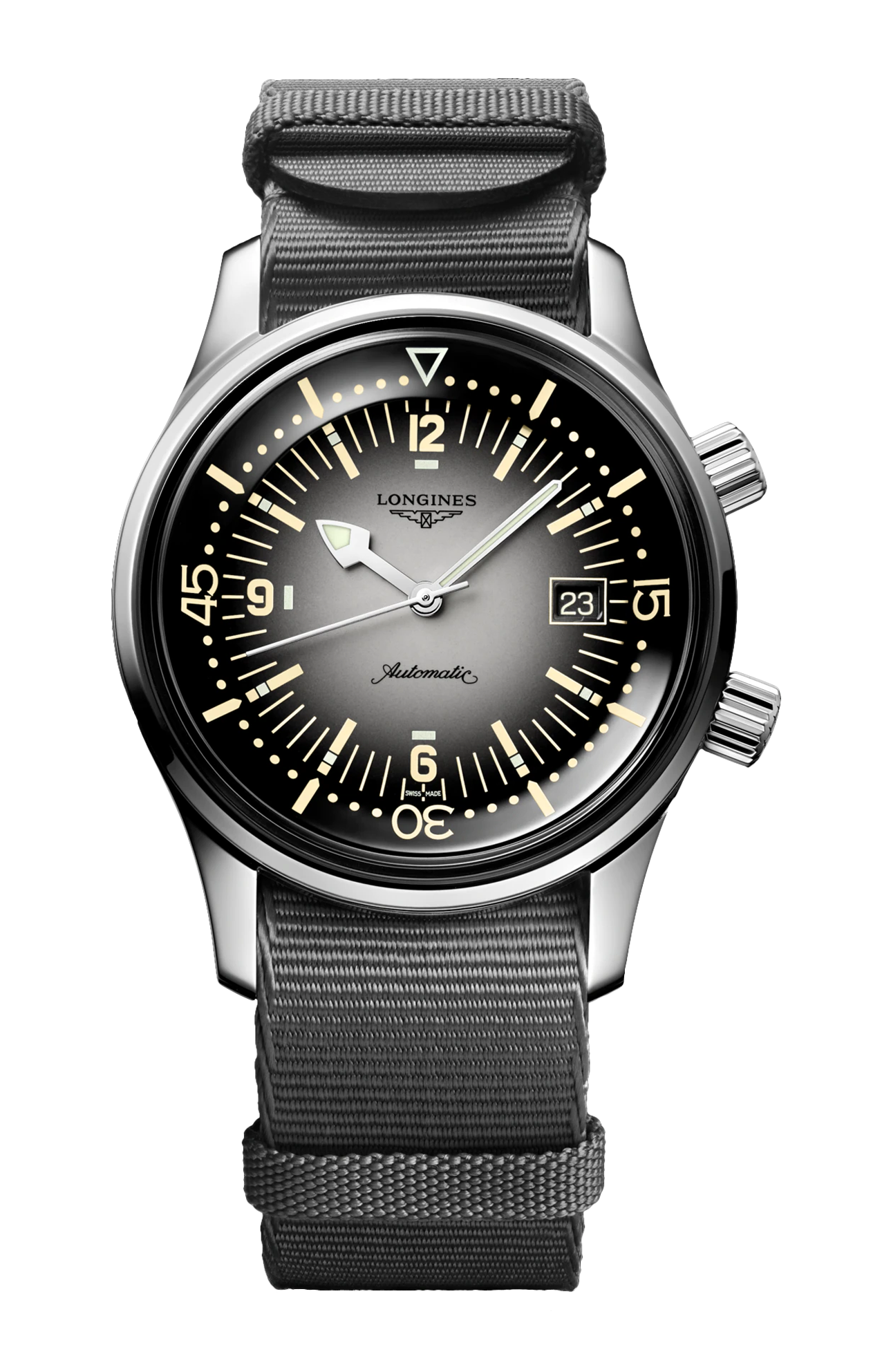 THE LONGINES LEGEND DIVER WATCH - L3.774.4.70.2