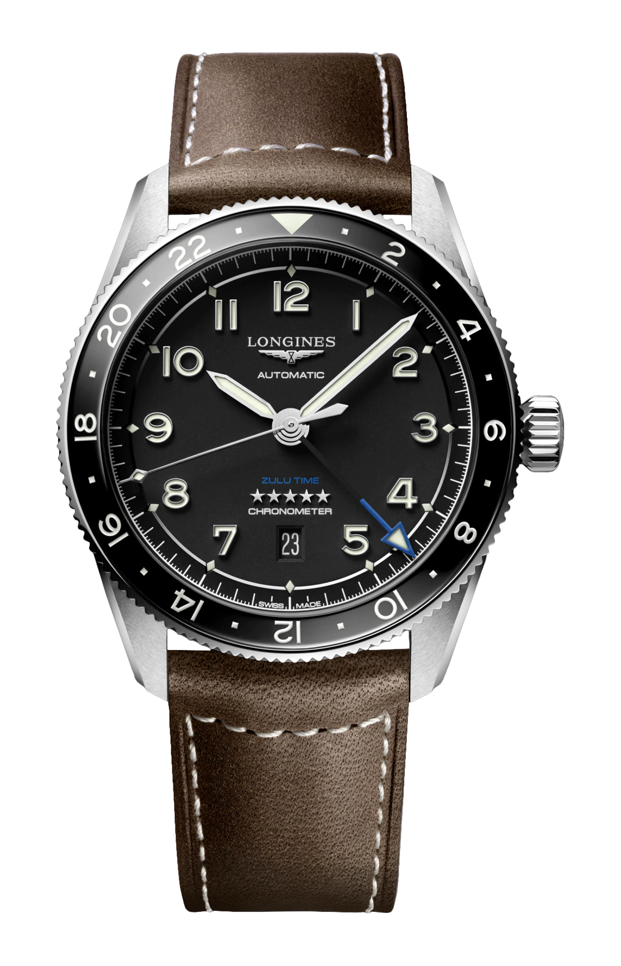 LONGINES SPIRIT ZULU TIME - L3.812.4.53.2