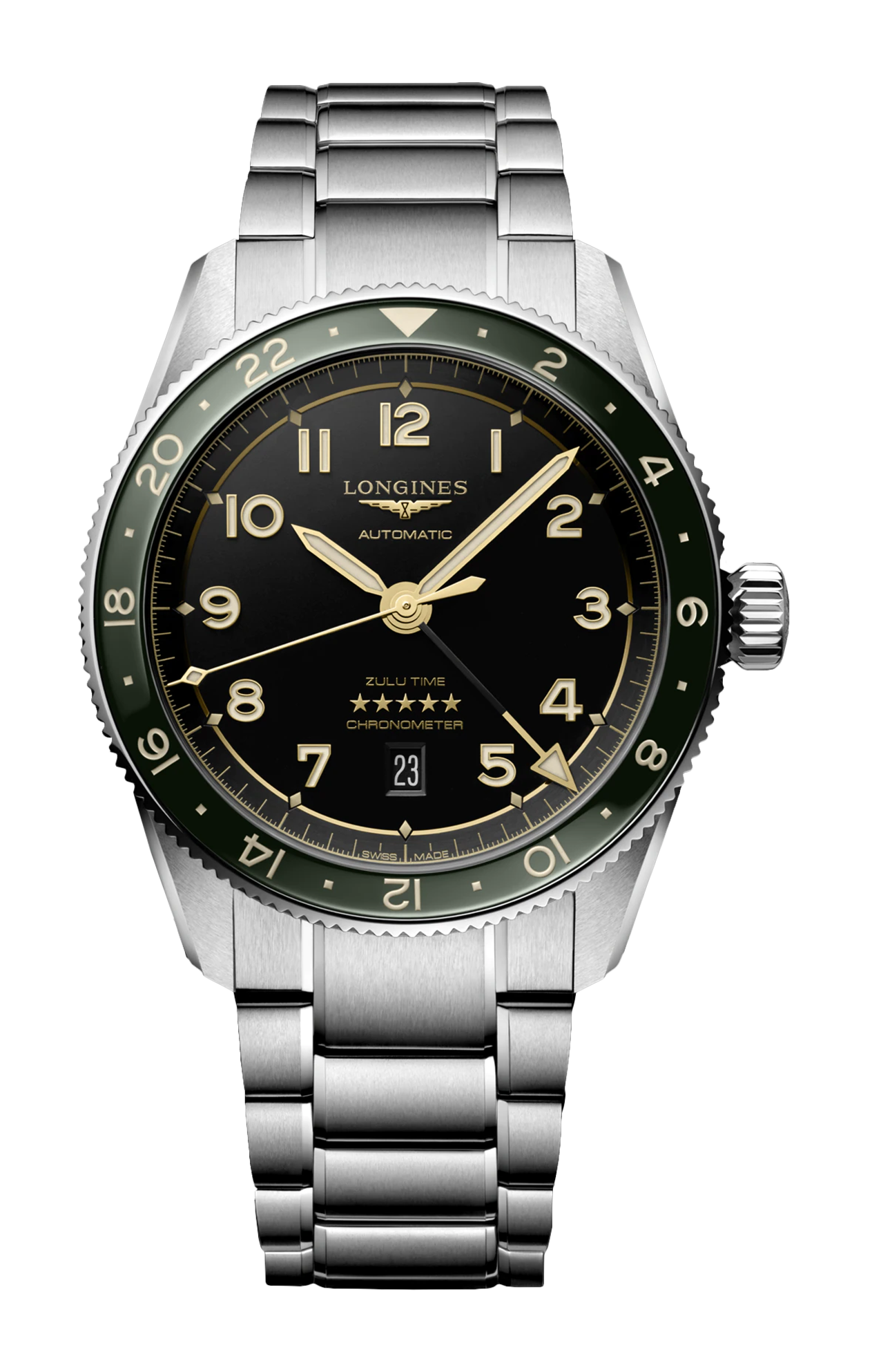 LONGINES SPIRIT ZULU TIME - L3.812.4.63.6