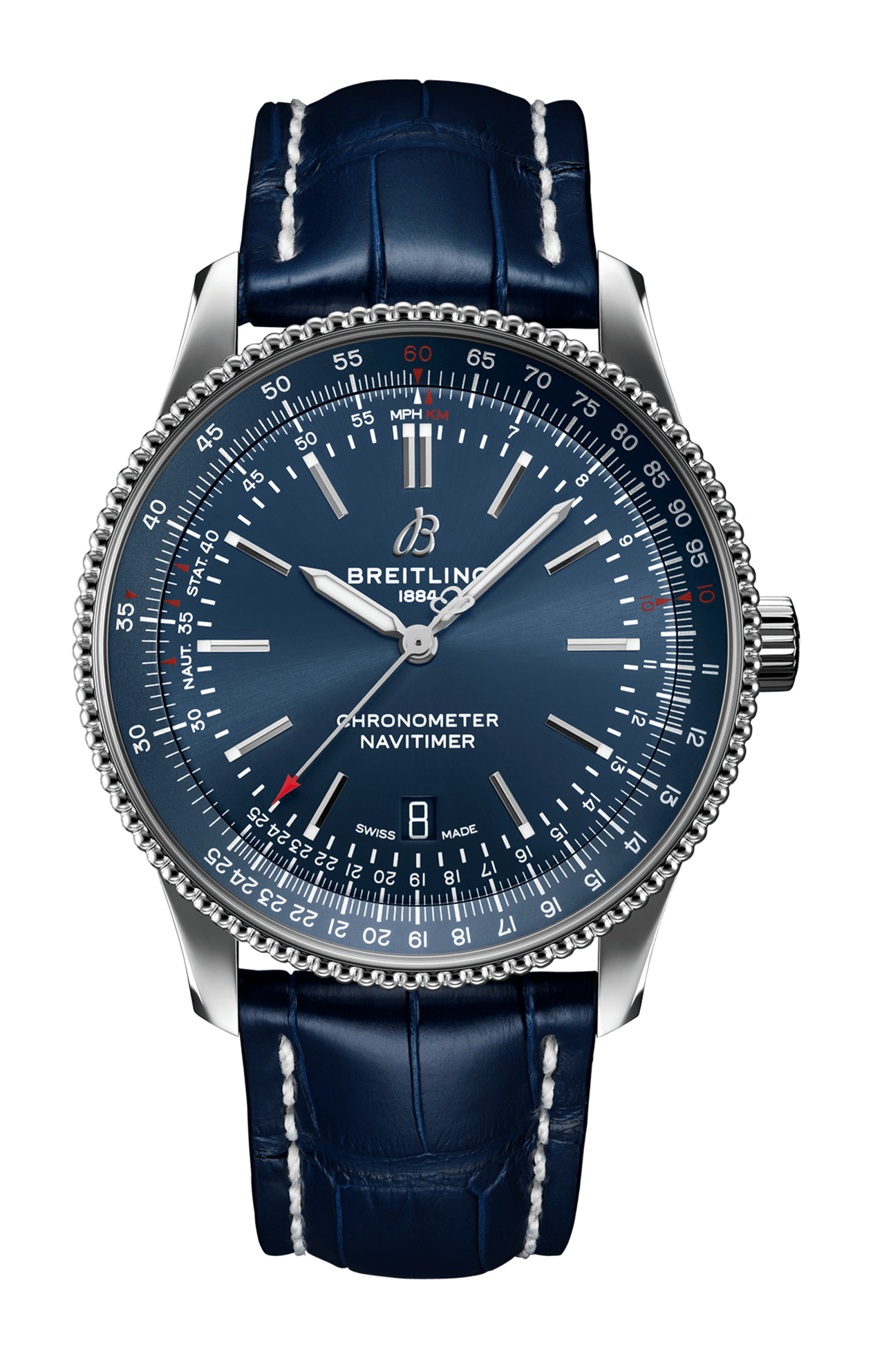 NAVITIMER AUTOMATIC 41 ACCIAIO INOSSIDABILE - BLU - A17326161C1P3