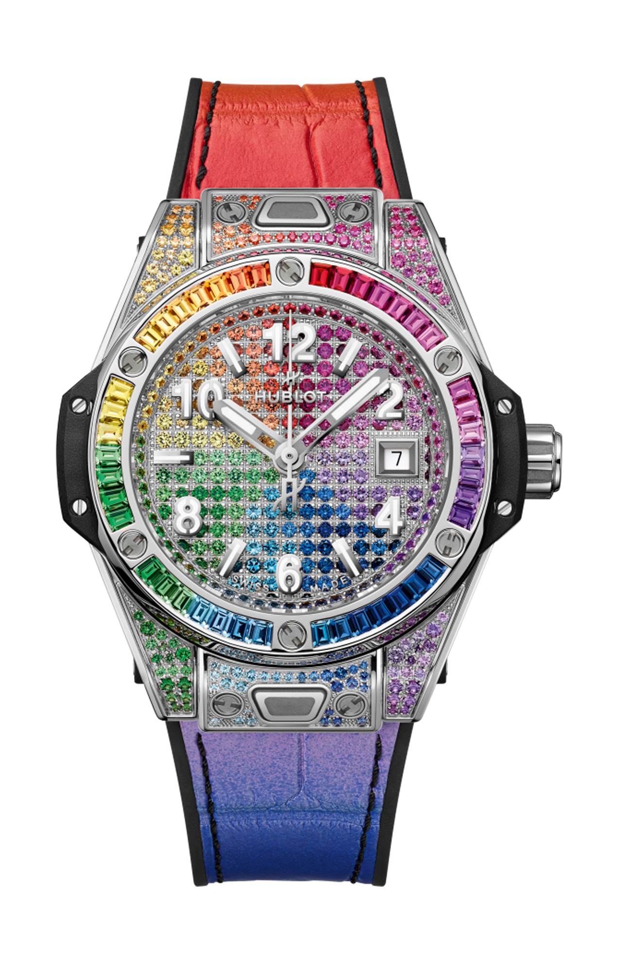 BIG BANG ONE CLICK STEEL RAINBOW - 485.SX.9900.LR.0999