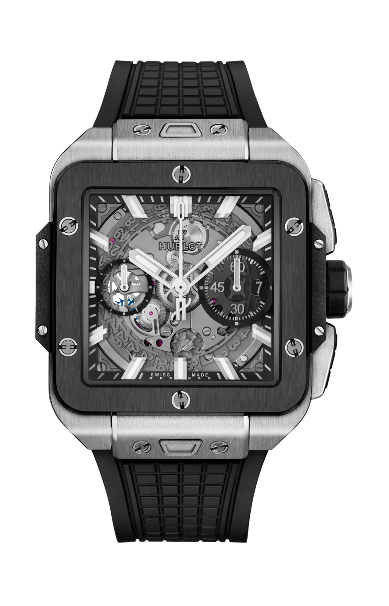 SQUARE BANG UNICO TITANIUM CERAMIC 42MM - 821.NM.0170.RX