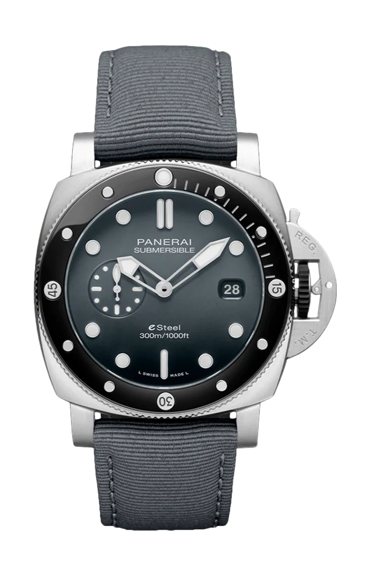 SUBMERSIBLE QUARANTAQUATTRO ESTEEL™ GRIGIO ROCCIA - PAM01288