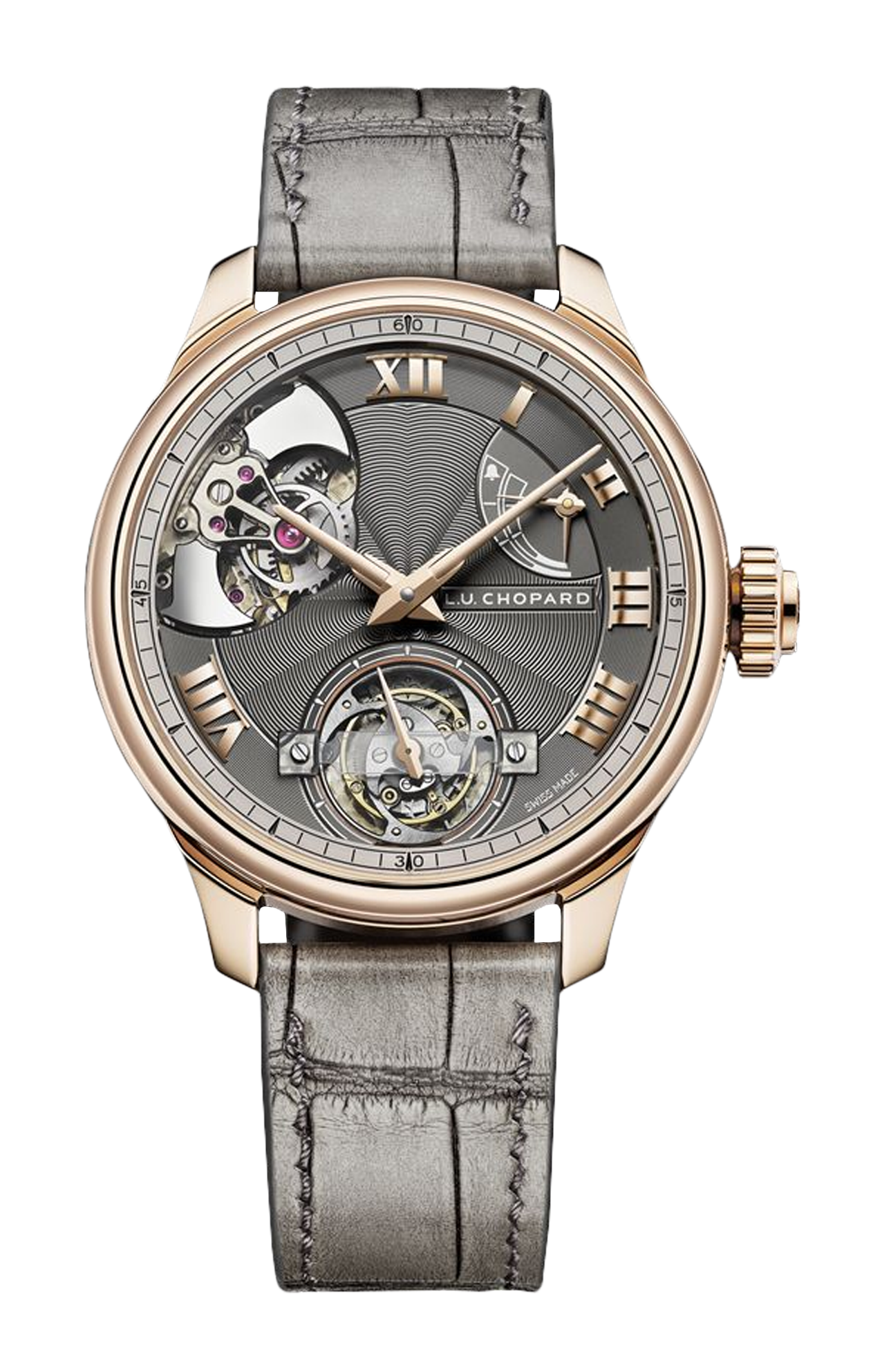 L.U.C FULL STRIKE TOURBILLON 42,5 MM, MANUALE, ORO ROSA ETICO - LIMITED EDITION - 161987-5001