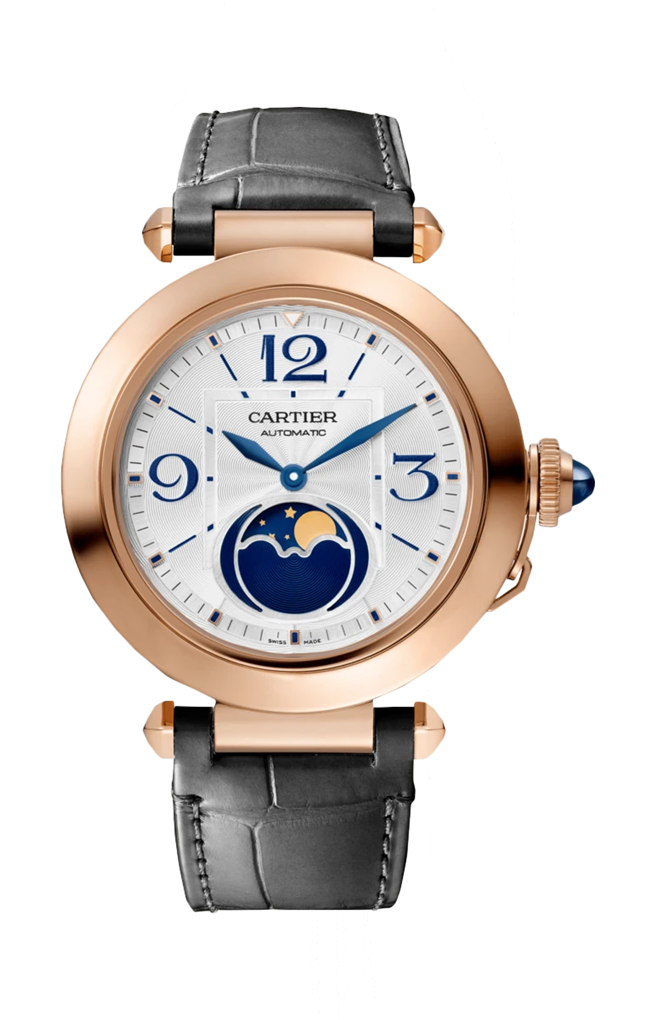 PASHA DE CARTIER MOONPHASE CON CINTURINO INTERCAMBIABILE - WGPA0026