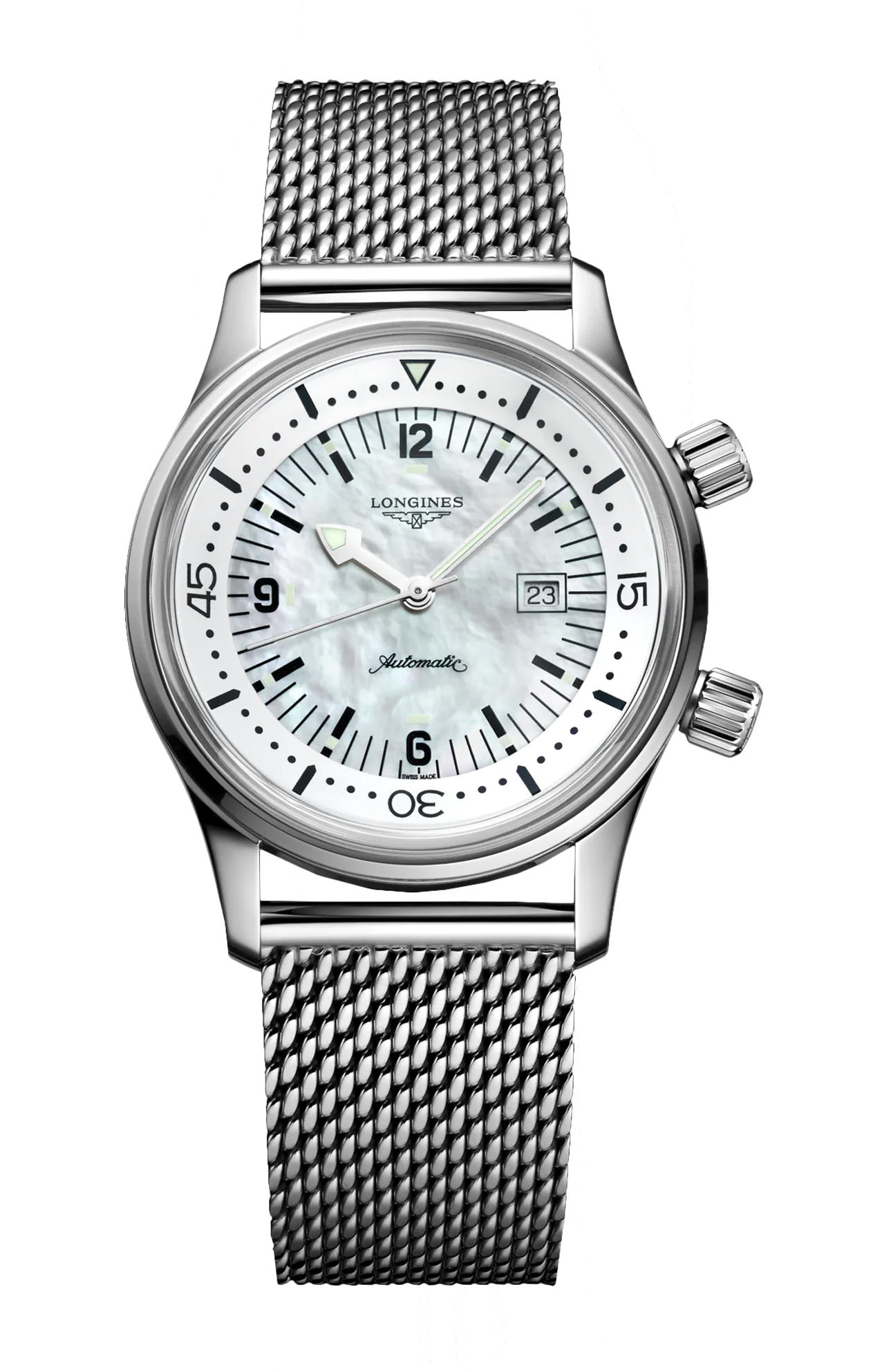 THE LONGINES LEGEND DIVER WATCH - L3.374.4.80.6